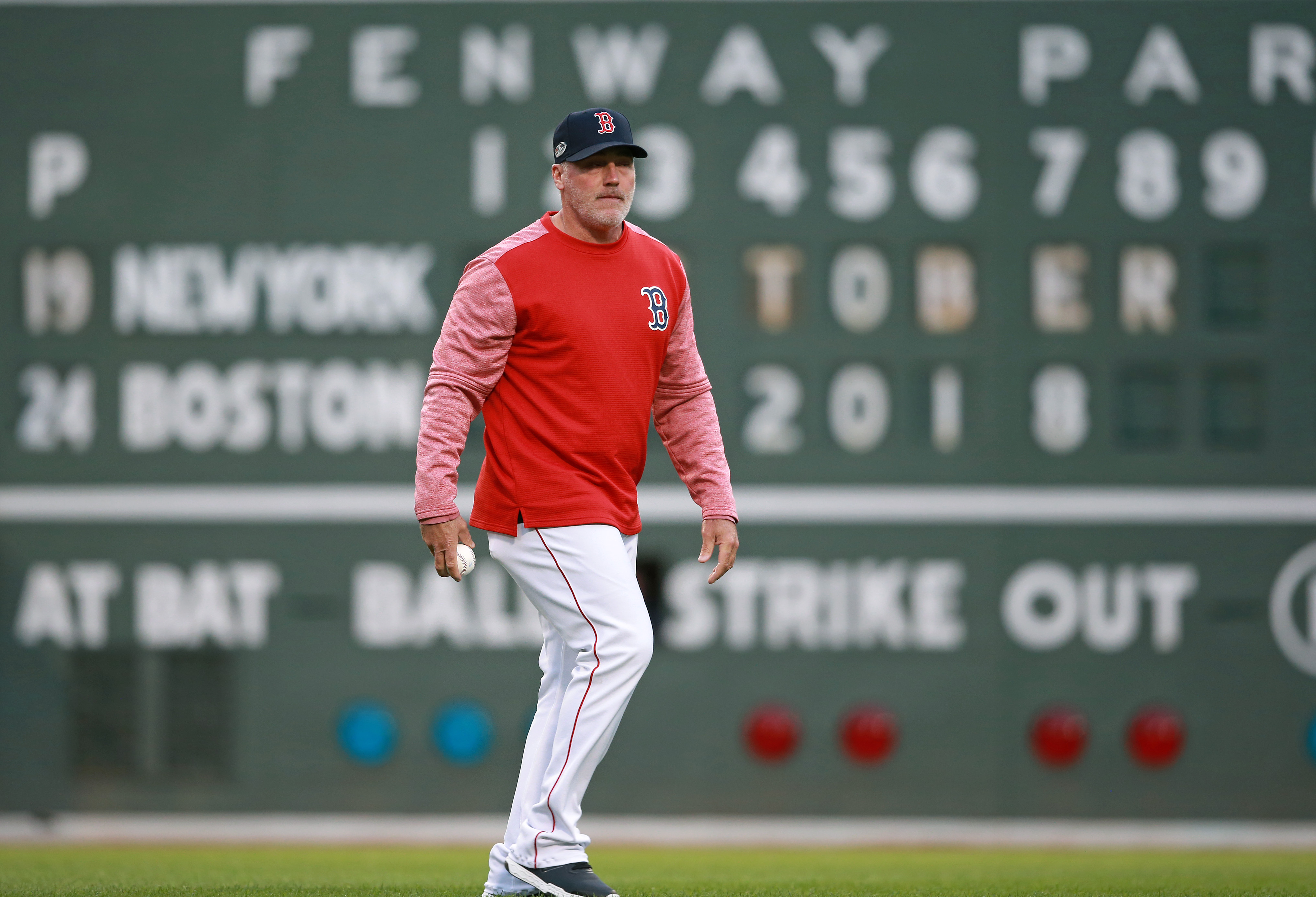 Dana LeVangie served as Red Sox bullpen coach for five seasons before Alex Cora promoted him to pitching coach ahead of last season.