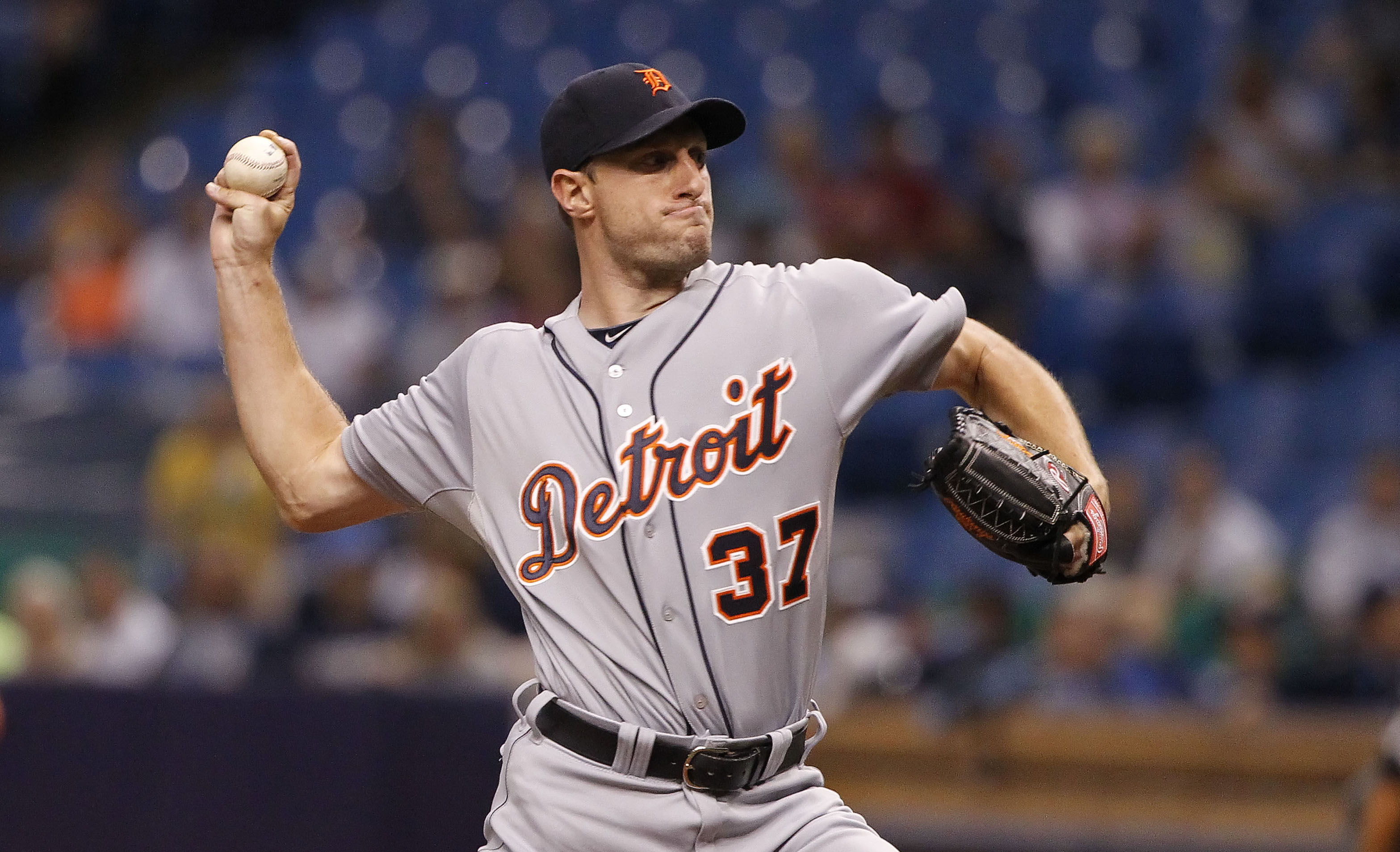 Max Scherzer was 18-5 for the Tigers in 2014.