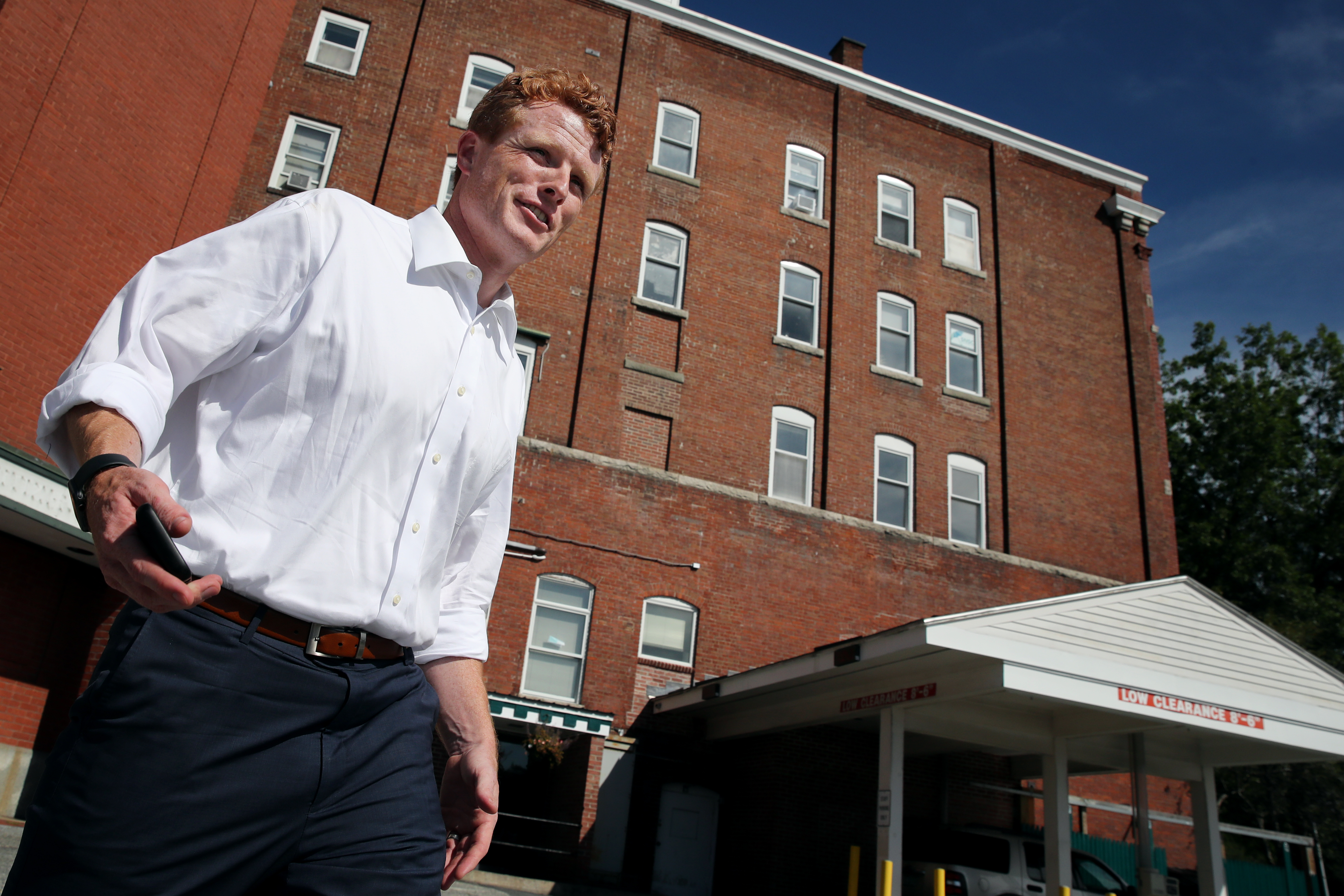 Joe Kennedy III in Lebanon, N.H.