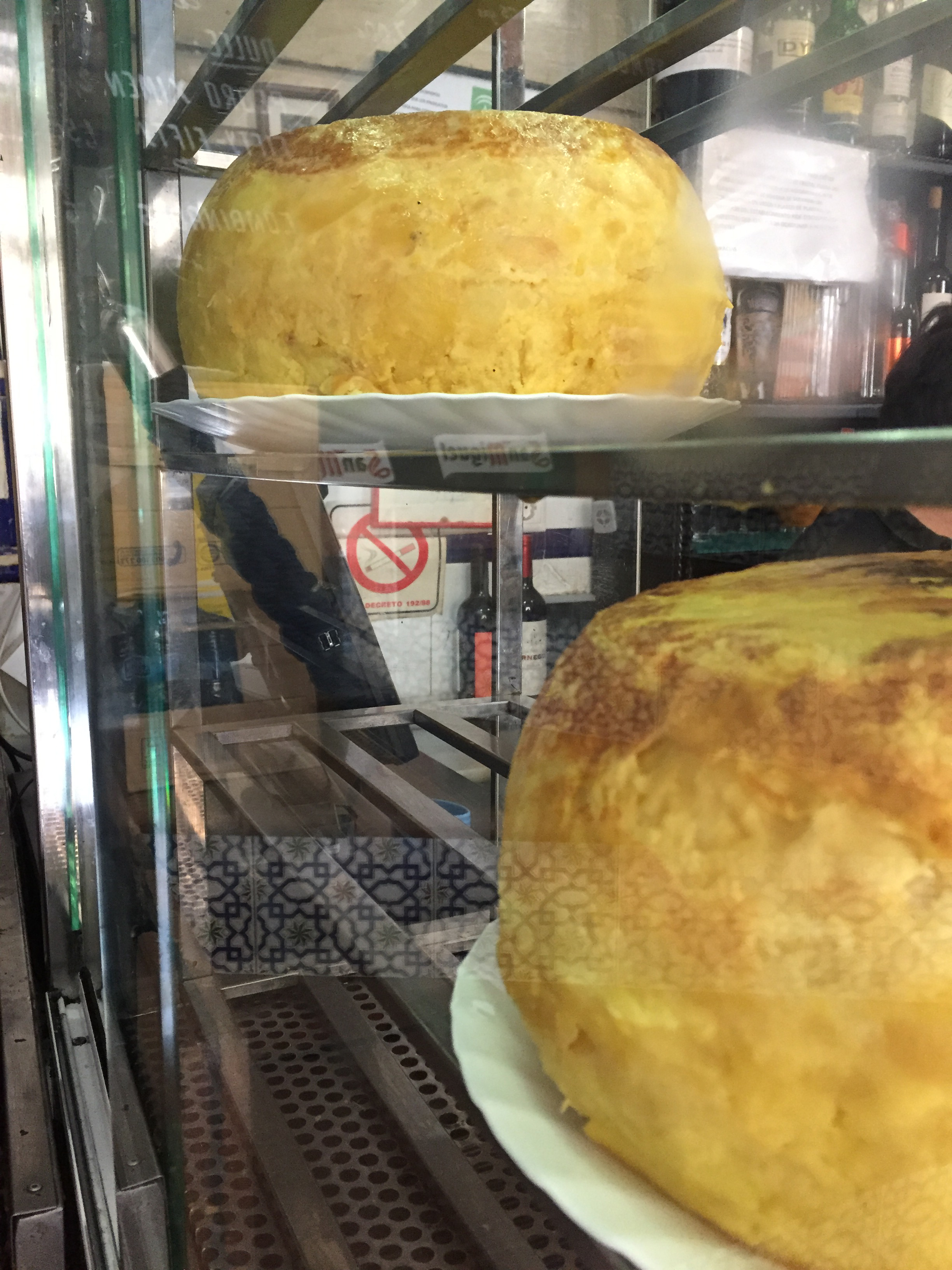 Giant tortillas at Córdoba’s Bar Santos.