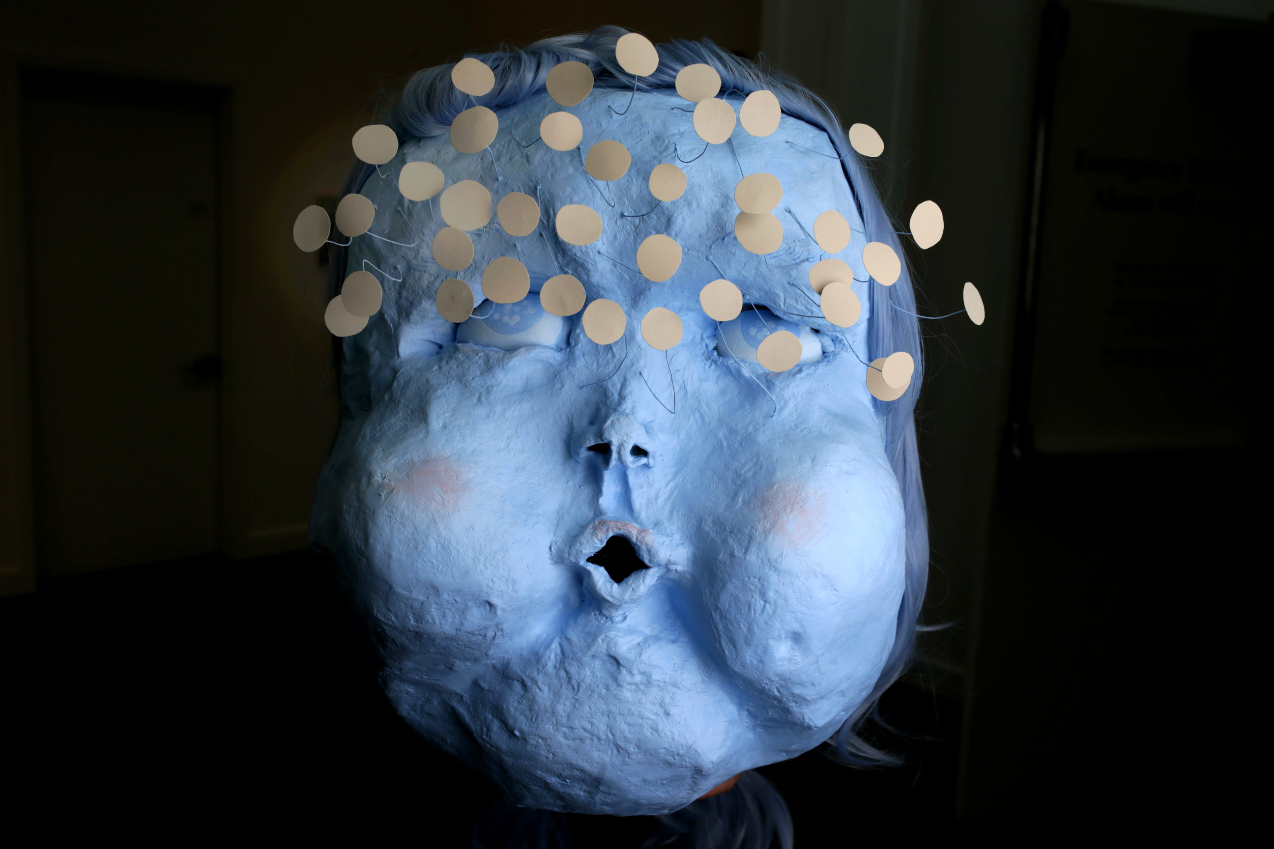 Detail of a work by Caitlin and Nicole Duennebier.