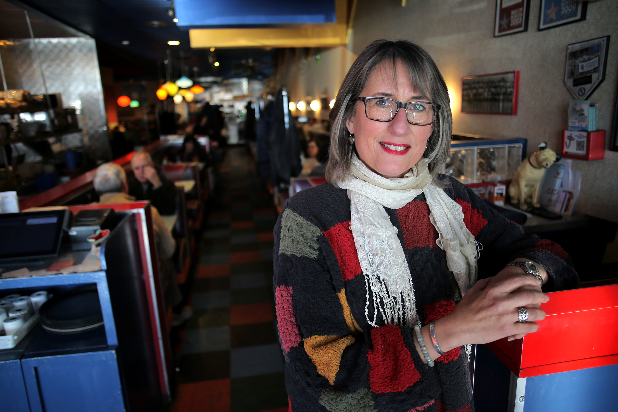 Johnny’s Luncheonette co-owner Karen Masterson.