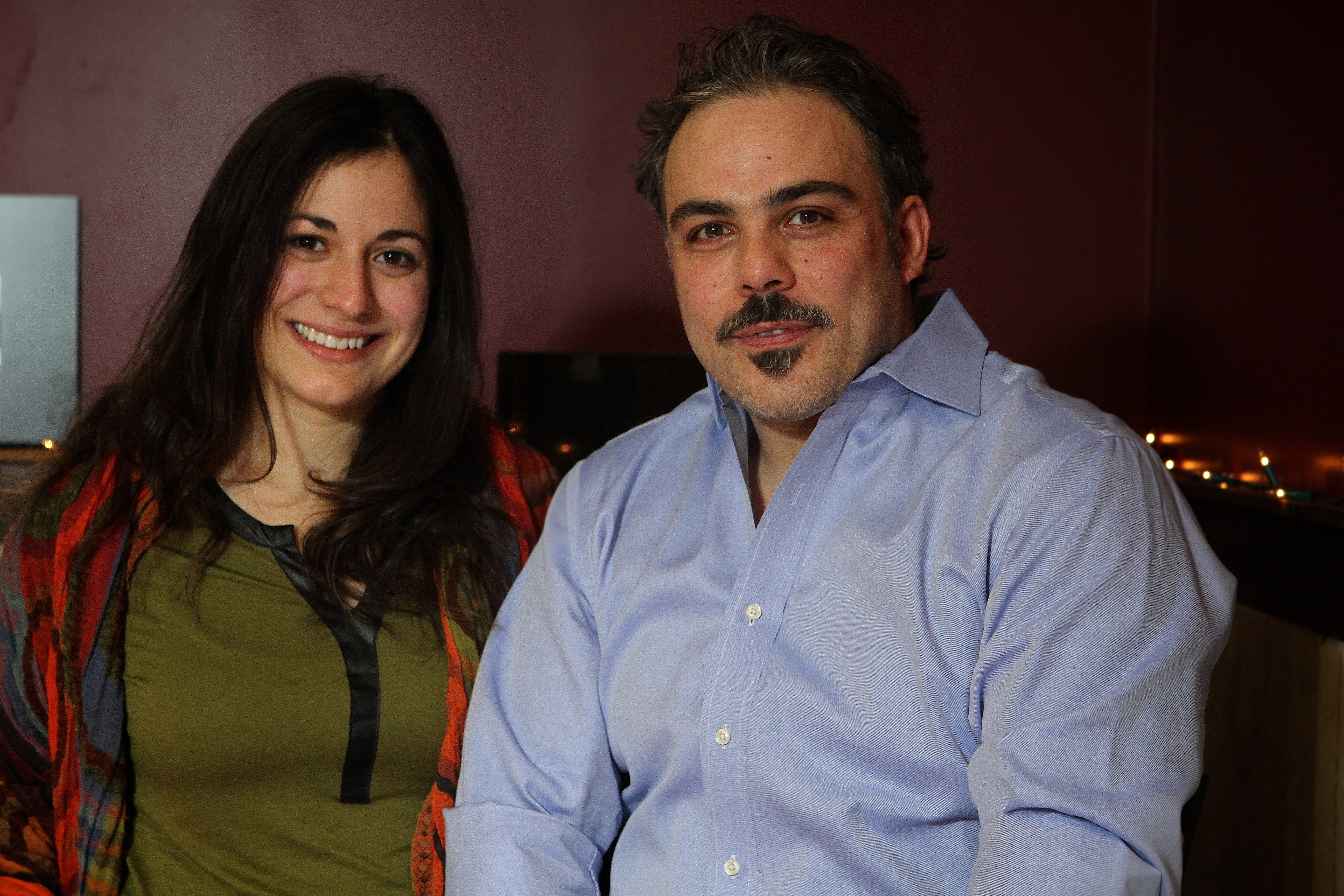 Christina Barbieri and Luca Mignogna are partners in Wolf Meadow Farm.