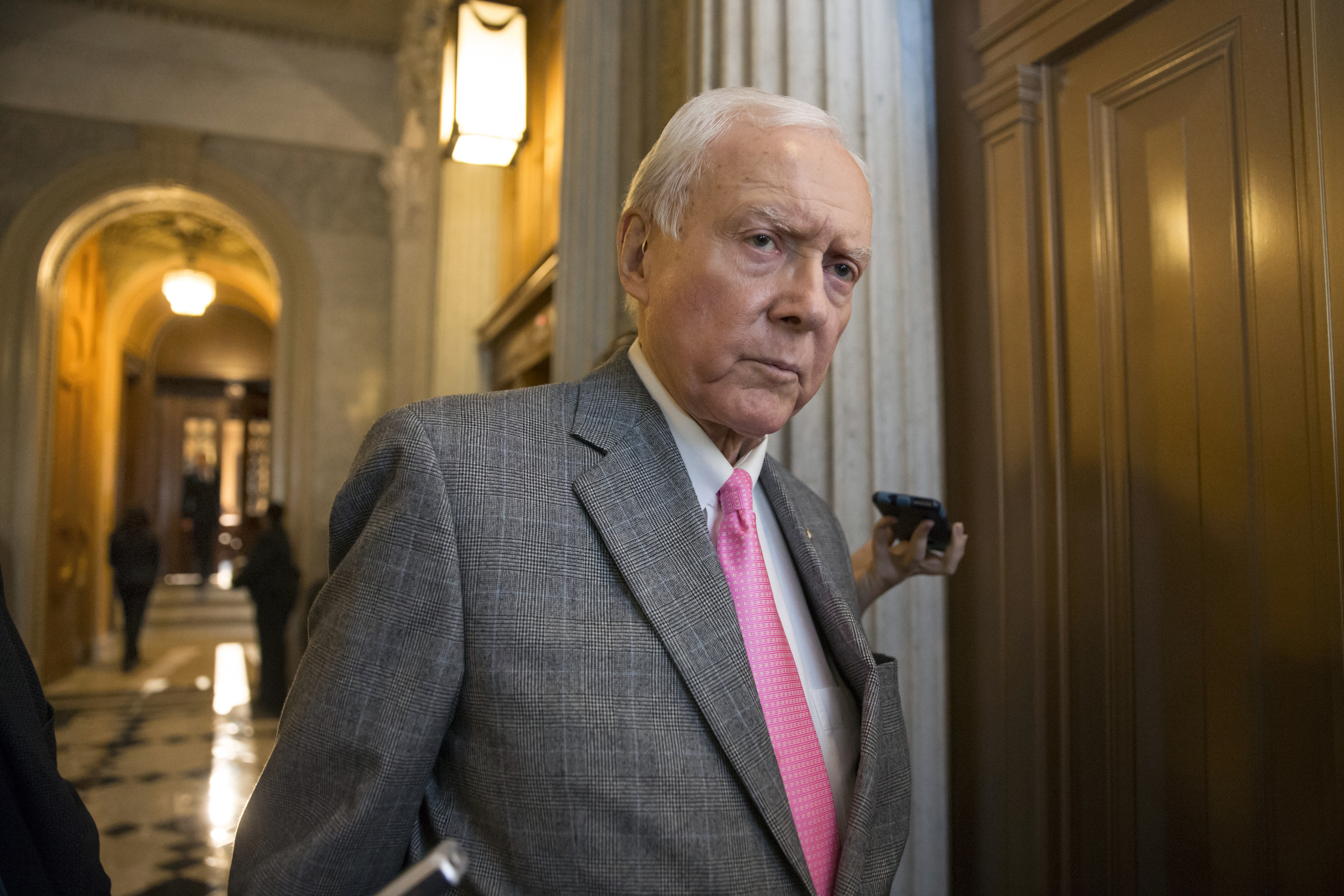 The US Senate’s Finance Committee, led by Utah Republican Orrin Hatch (above), is investigating concurrent surgeries because it oversees federal health care programs, including Medicare.