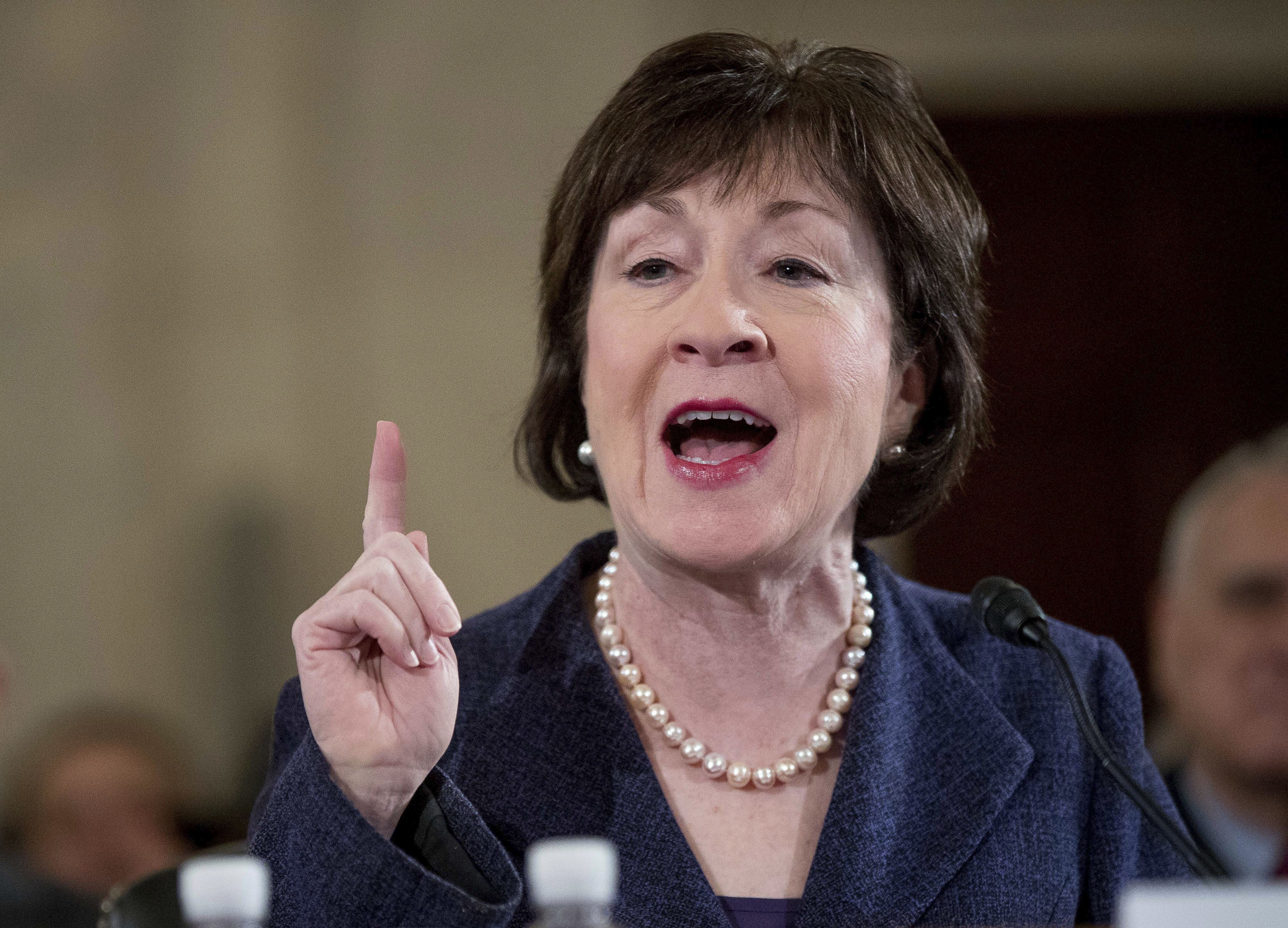 Collins was one of only two Republicans to vote against Education Secretary Betsy DeVos’s nomination. She has also sided against the president on other issues, such as his travel ban.