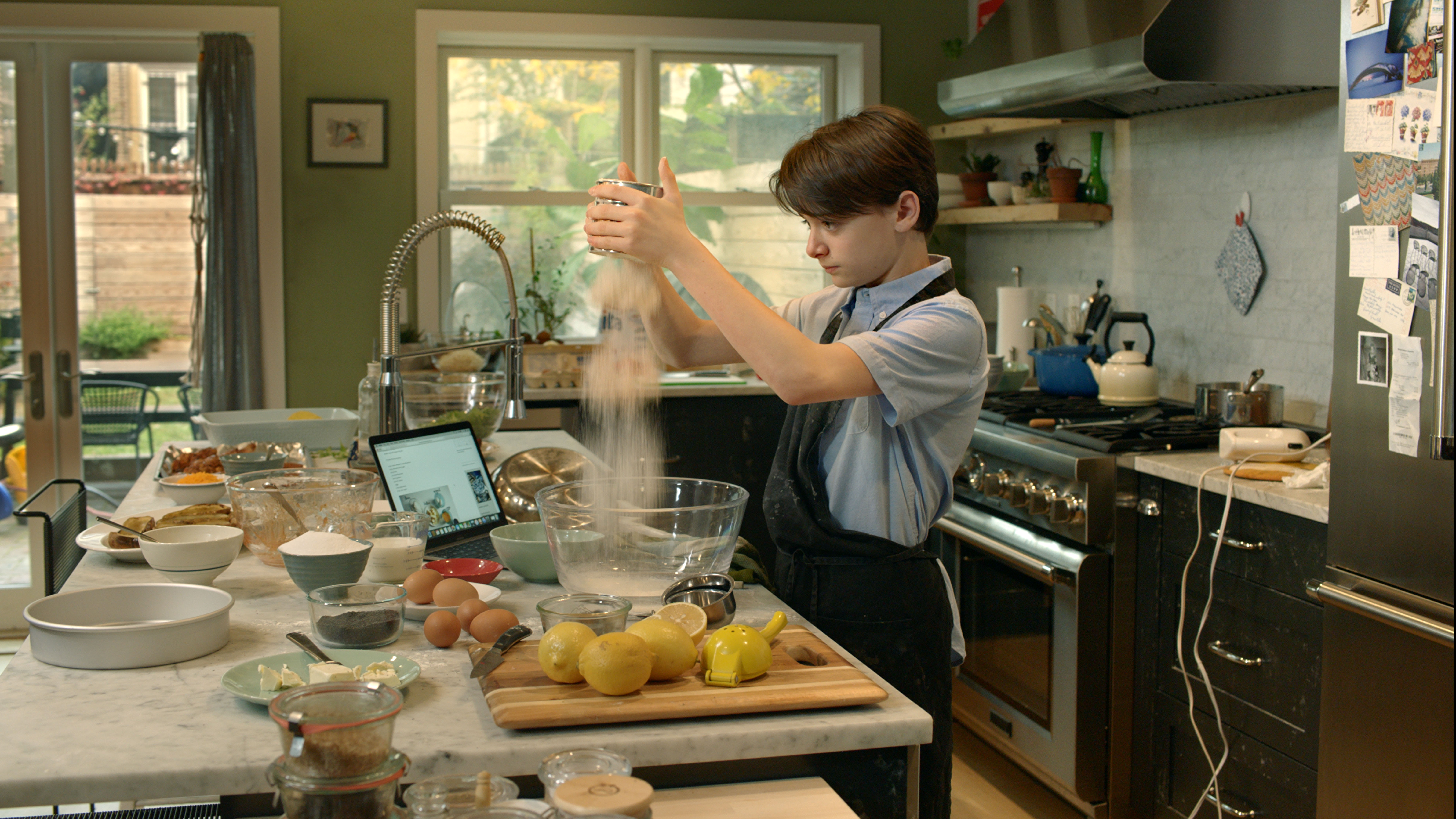 Noah Schnapp in "Abe."
