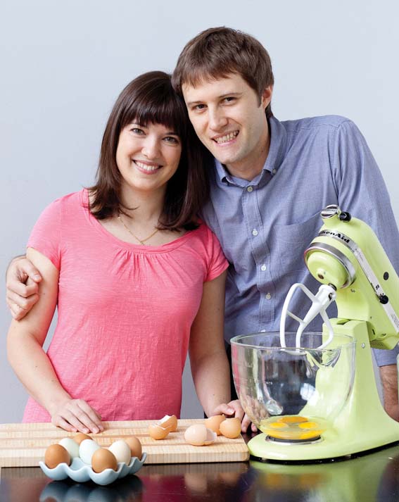 Food blogging couple Lindsay Landis and Taylor Hackbarth.