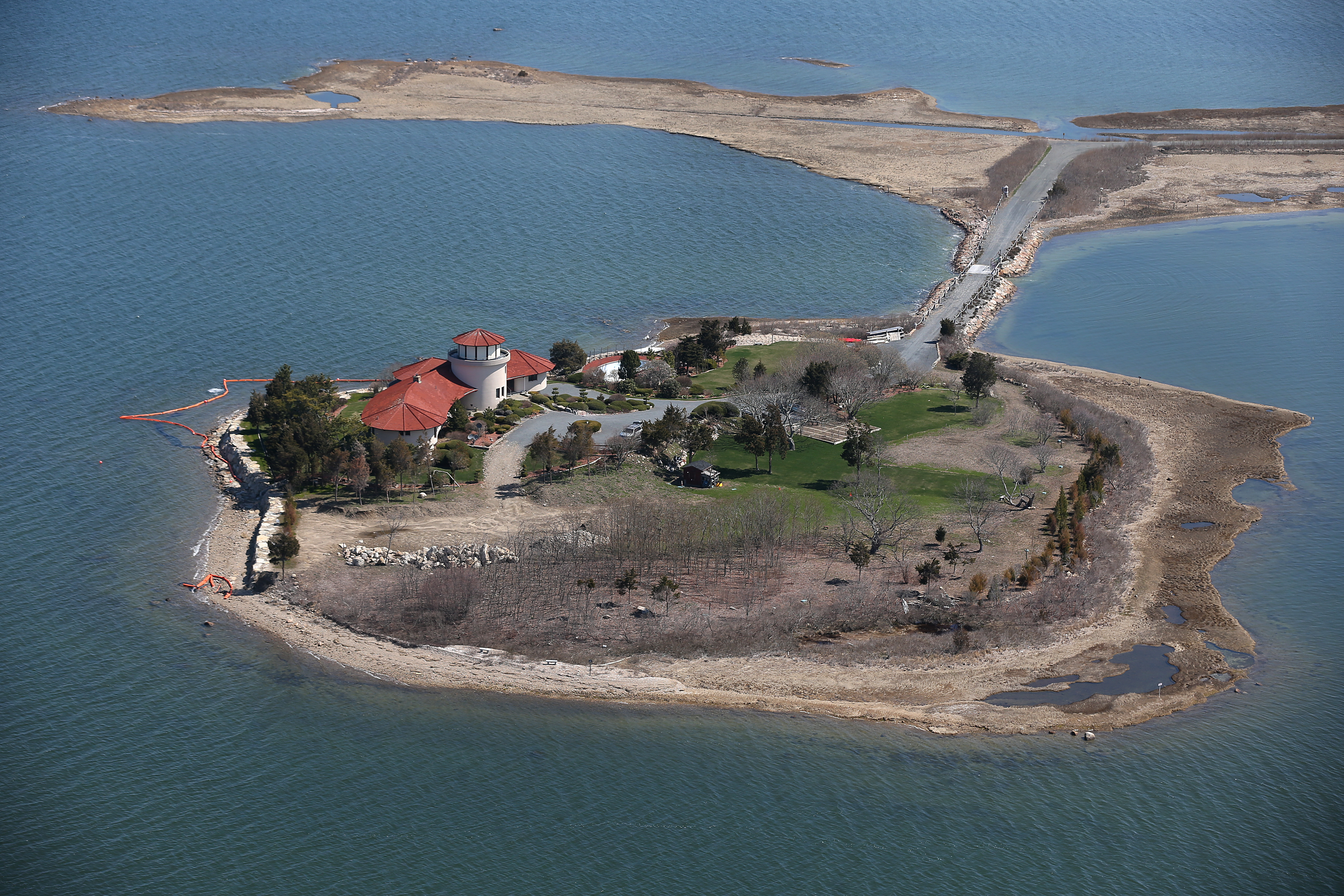 Faisal and his family own a private island in Fairhaven, but even here he has tangled with government regulators.