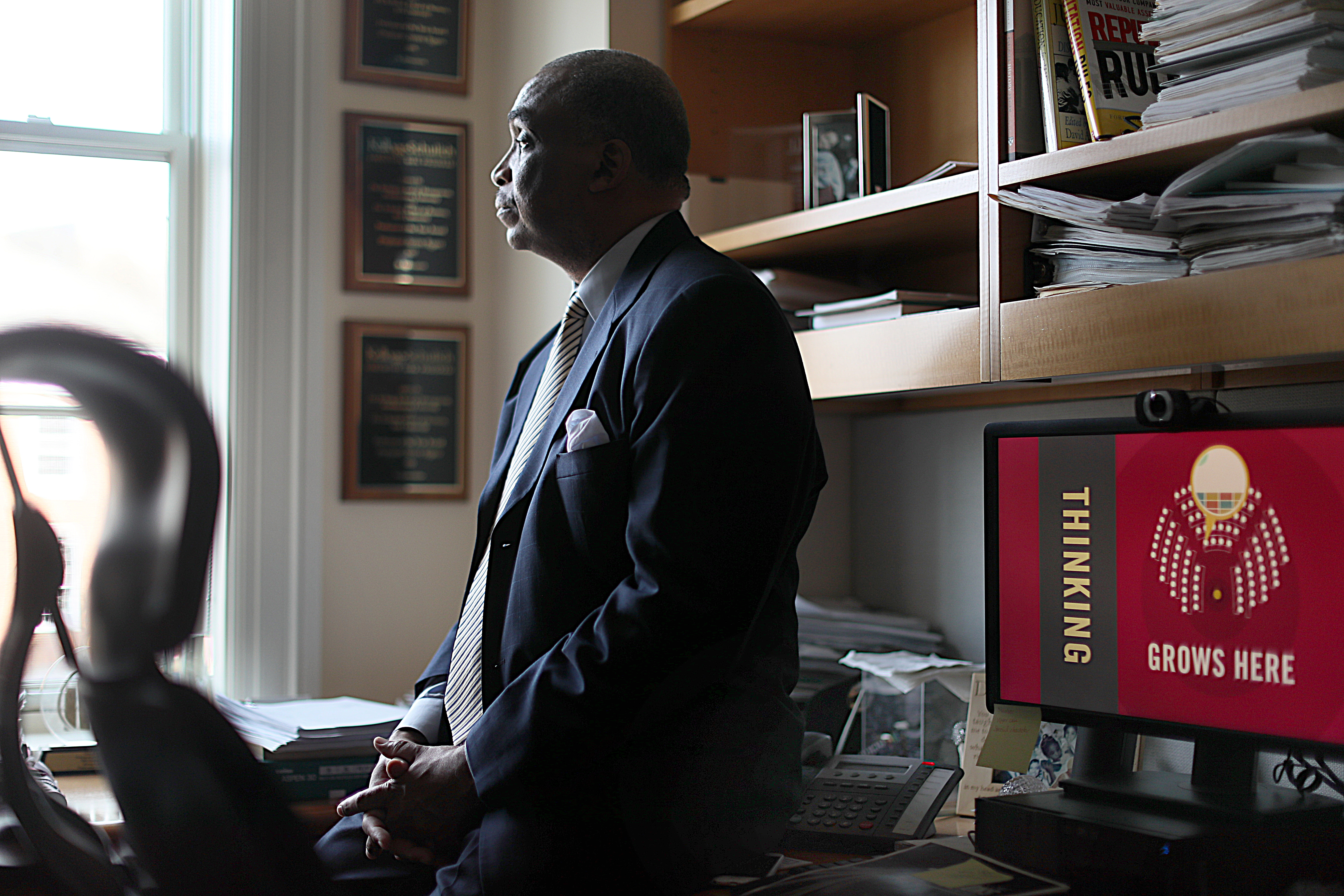 Steve Rogers, who has taught at Harvard for five years, has written 14 new case studies with black executives in the central decision-making role.