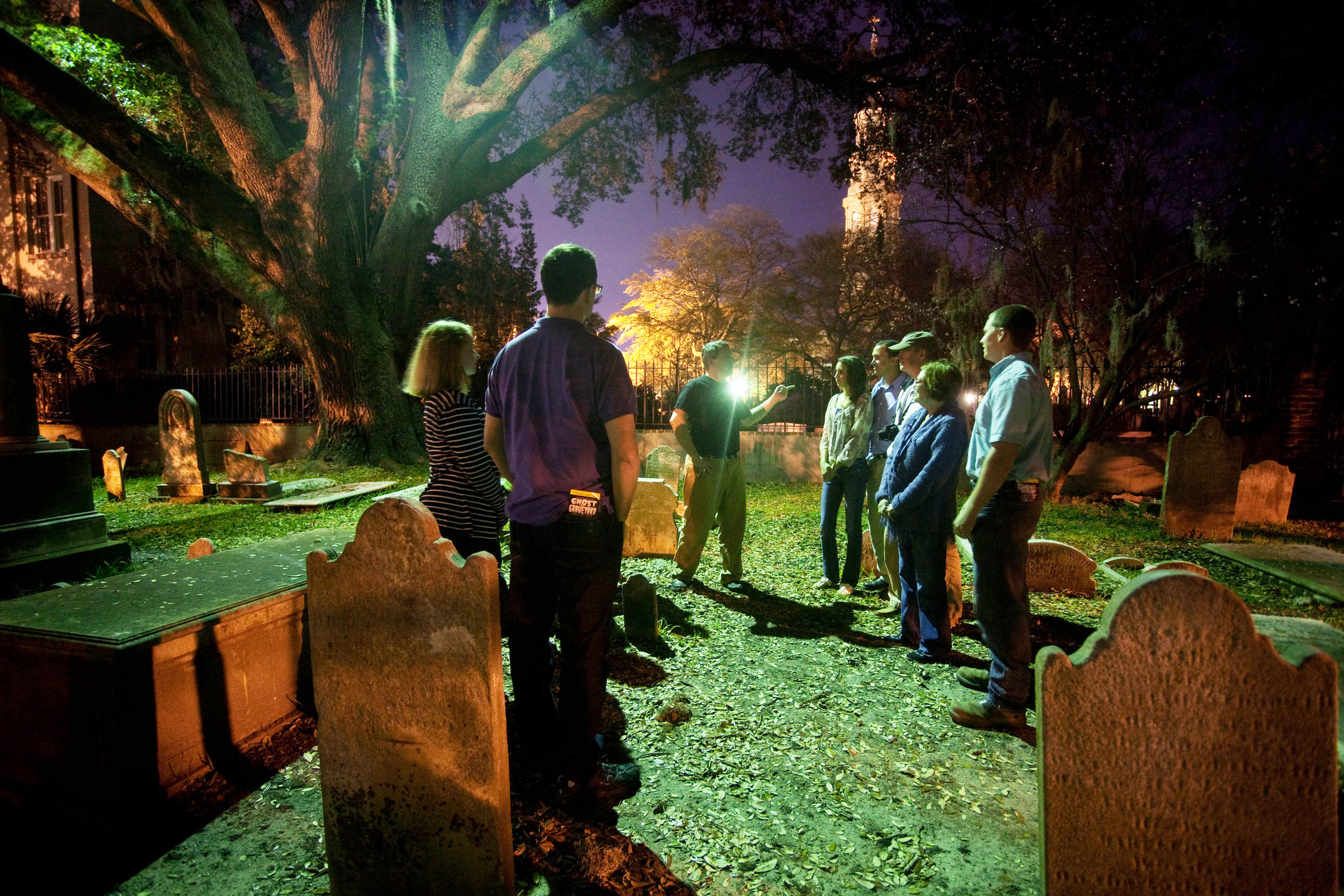 Cemetery tours around the country are a big draw year round.