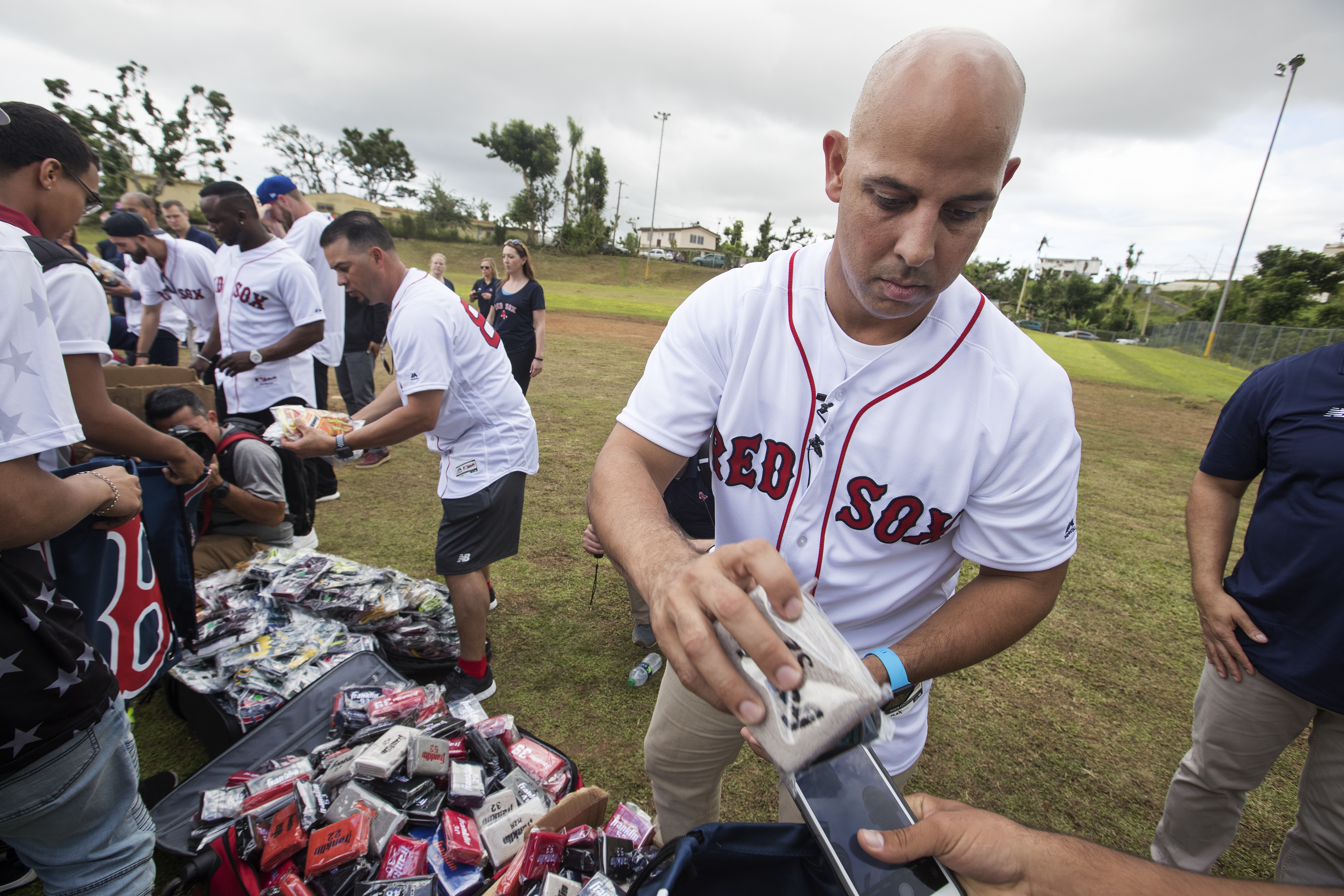 Alex Cora is still unsure about going to the White House with the Red Sox after President Trump’s comments about Puerto Rico’s relief efforts after Hurricane Maria.