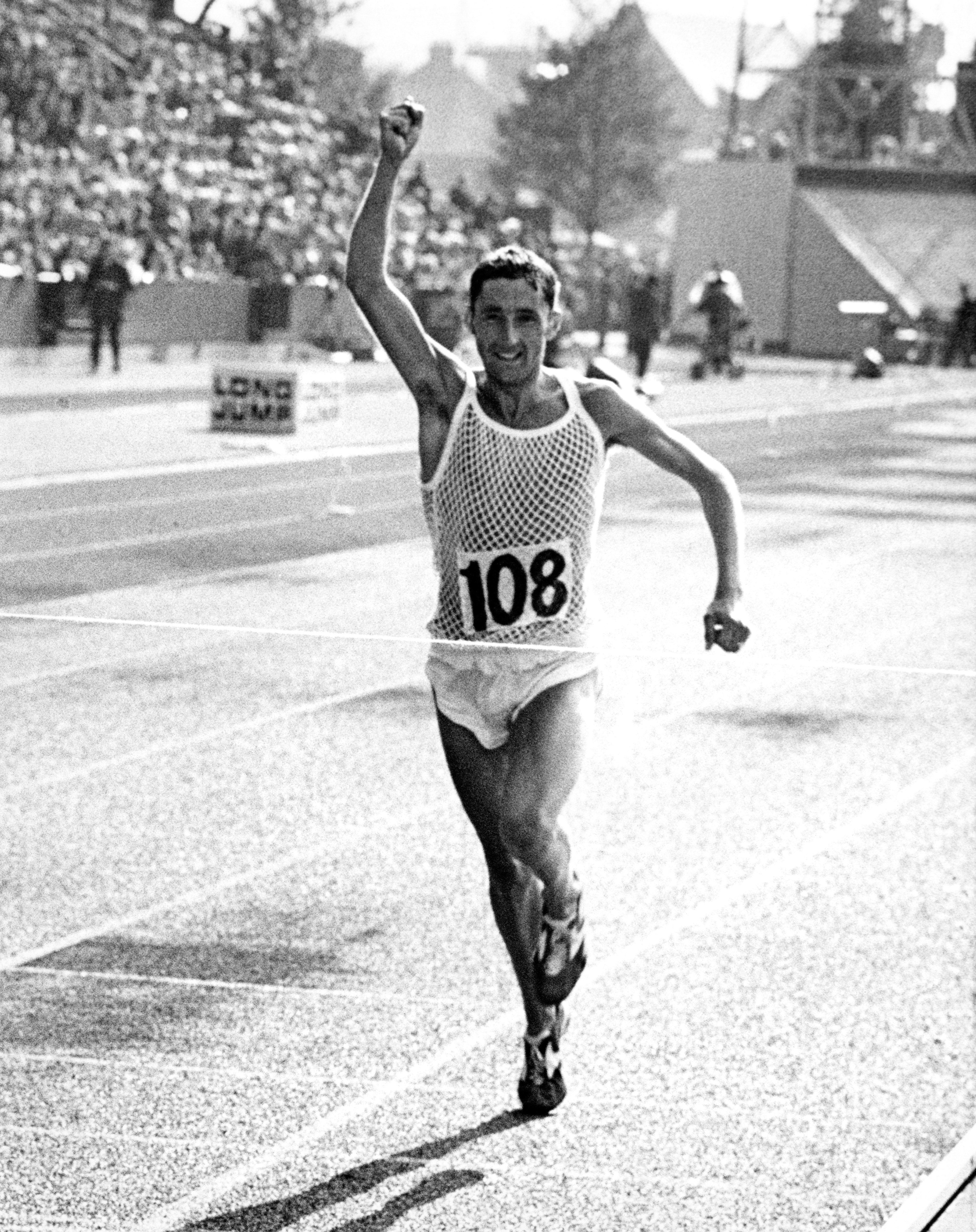 Ron Hill won the marathon at the British Commonwealth Games in Edinburgh, Scotland in 1970.