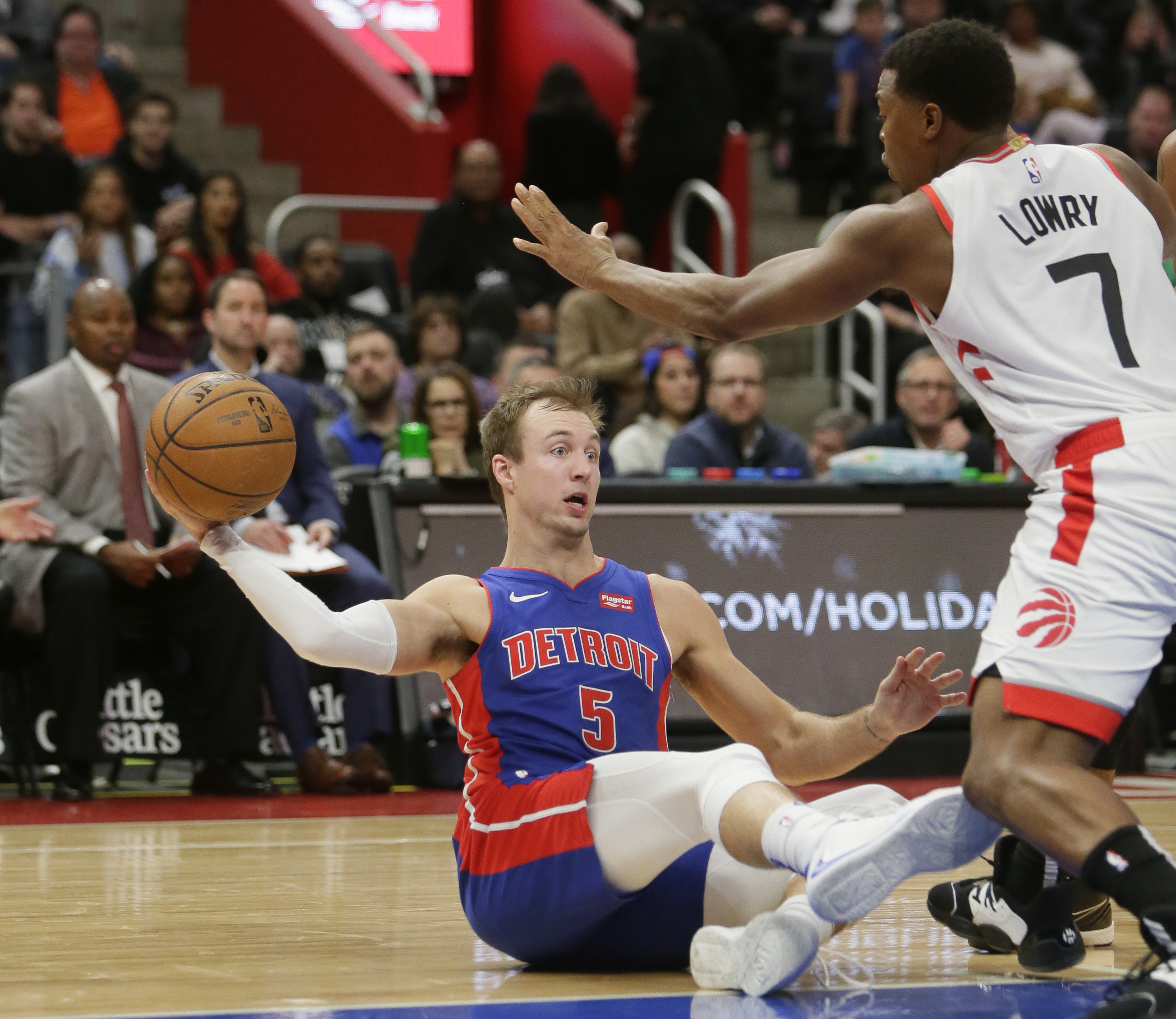 Detroit’s Luke Kennard was a rumored target of the Celtics.