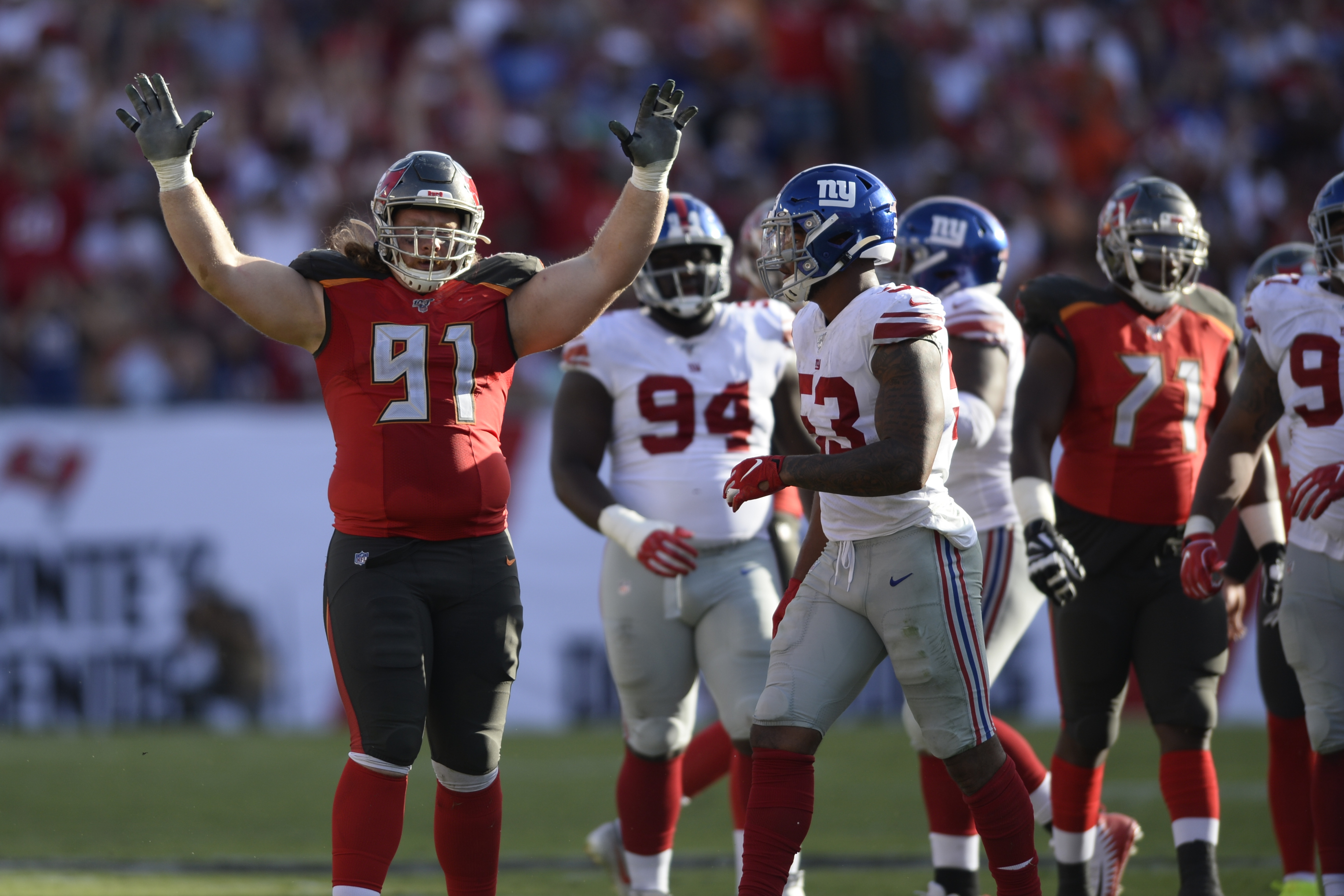 Beau Allen comes to Foxborough from Tampa Bay.