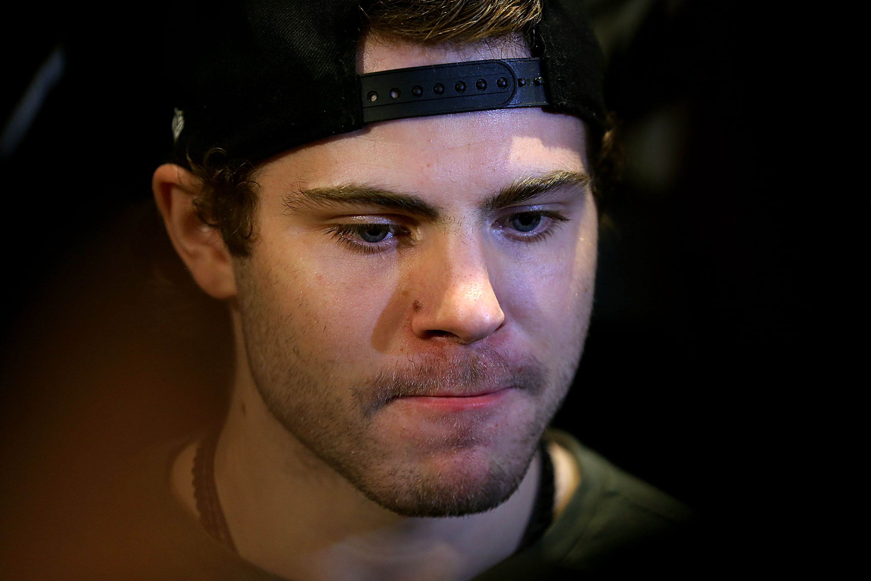 Jake DeBrusk told reporters after the Stanley Cup Final that he was playing hurt during the postseason.