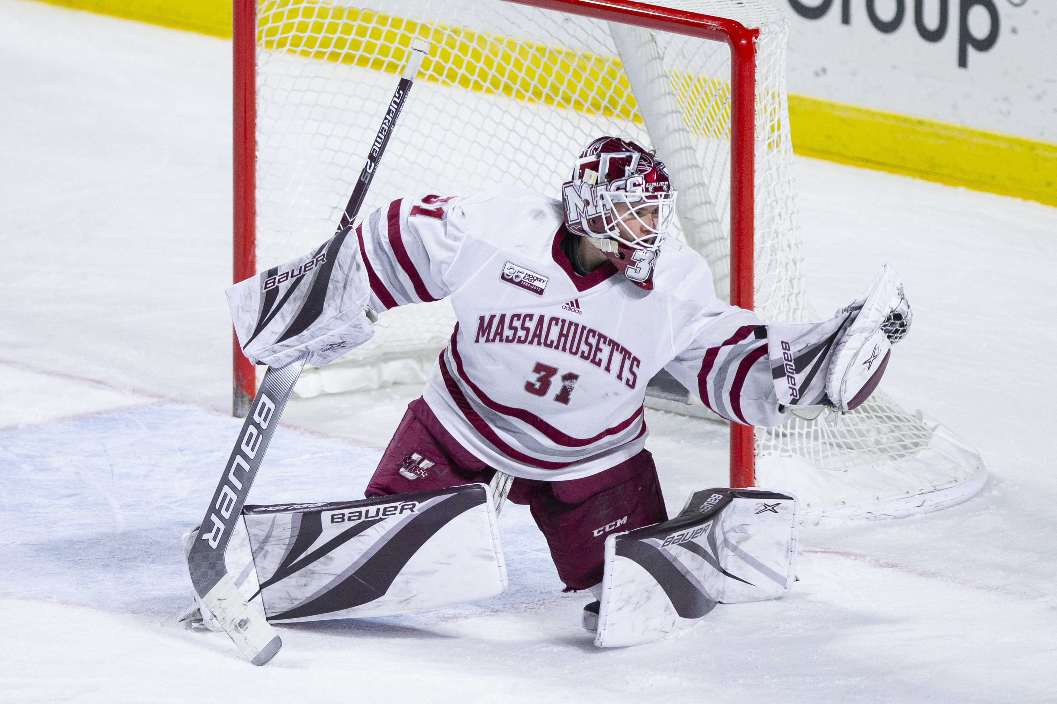Matt Murray improved to 8-0 after UMass defeated Princeton in overtime last Saturday.