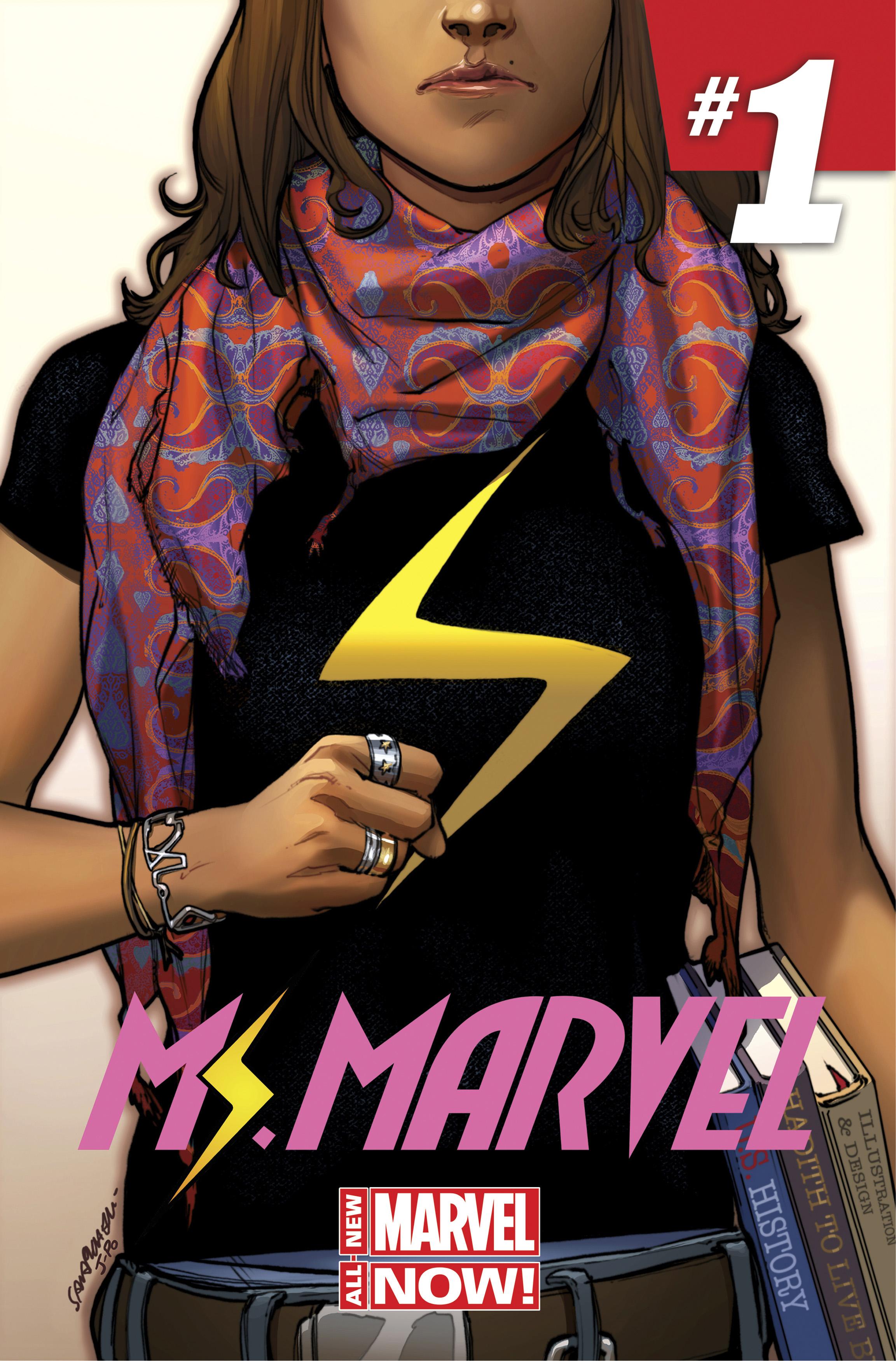 In the new Ms. Marvel debut, Kamala Khan is the first Muslim woman character to get a solo title comic series.