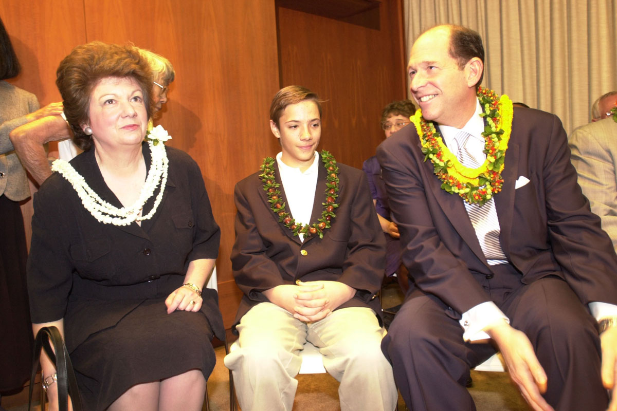 Evan Dobelle left his previous post as president of the University of Hawaii amid criticism of his big spending.
