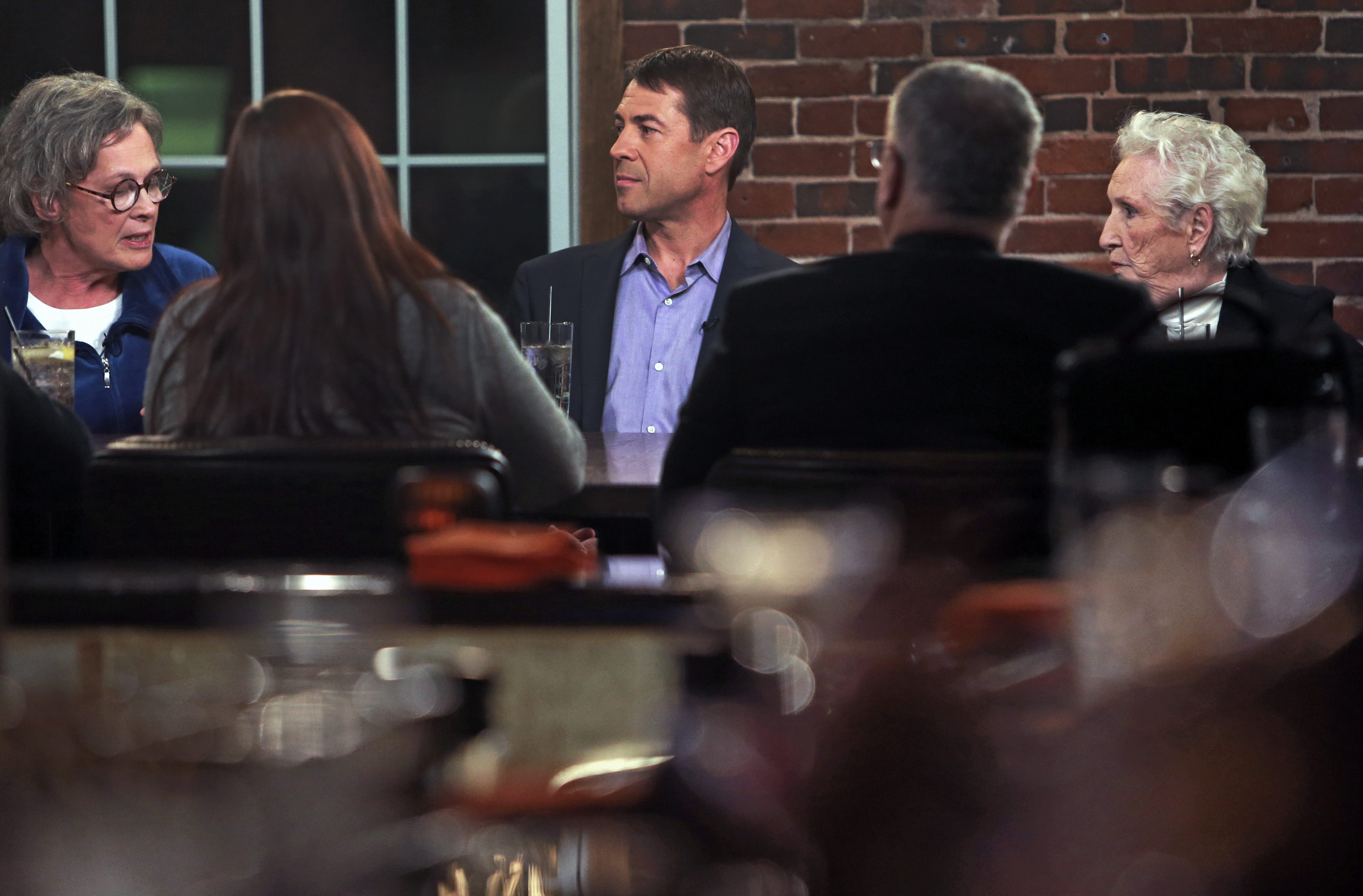 From left, Terry Cox, Tom McAndrews and Diane McCarthy.