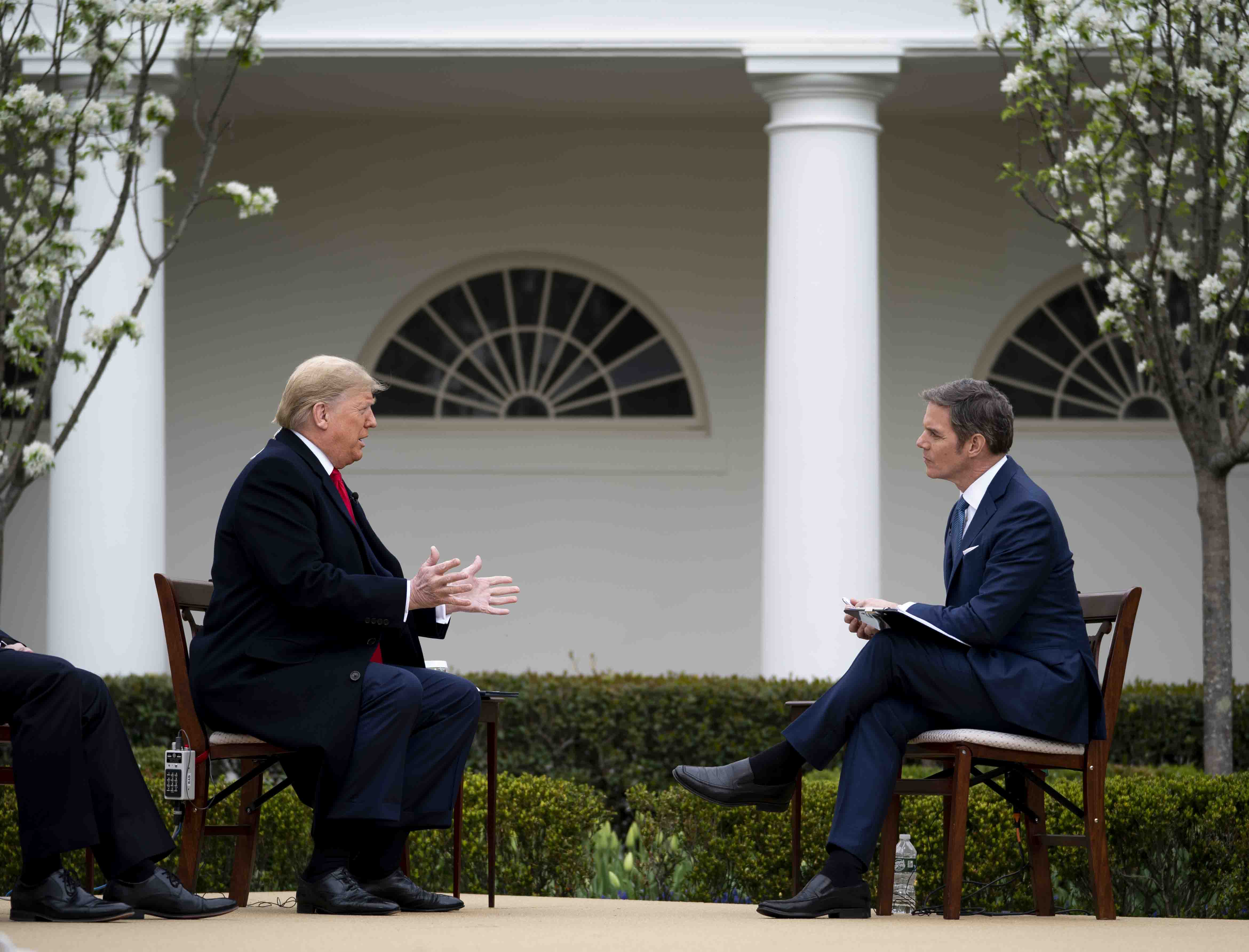 President Donald Trump participated in a Fox News Virtual Town Hall with Anchor Bill Hemmer.