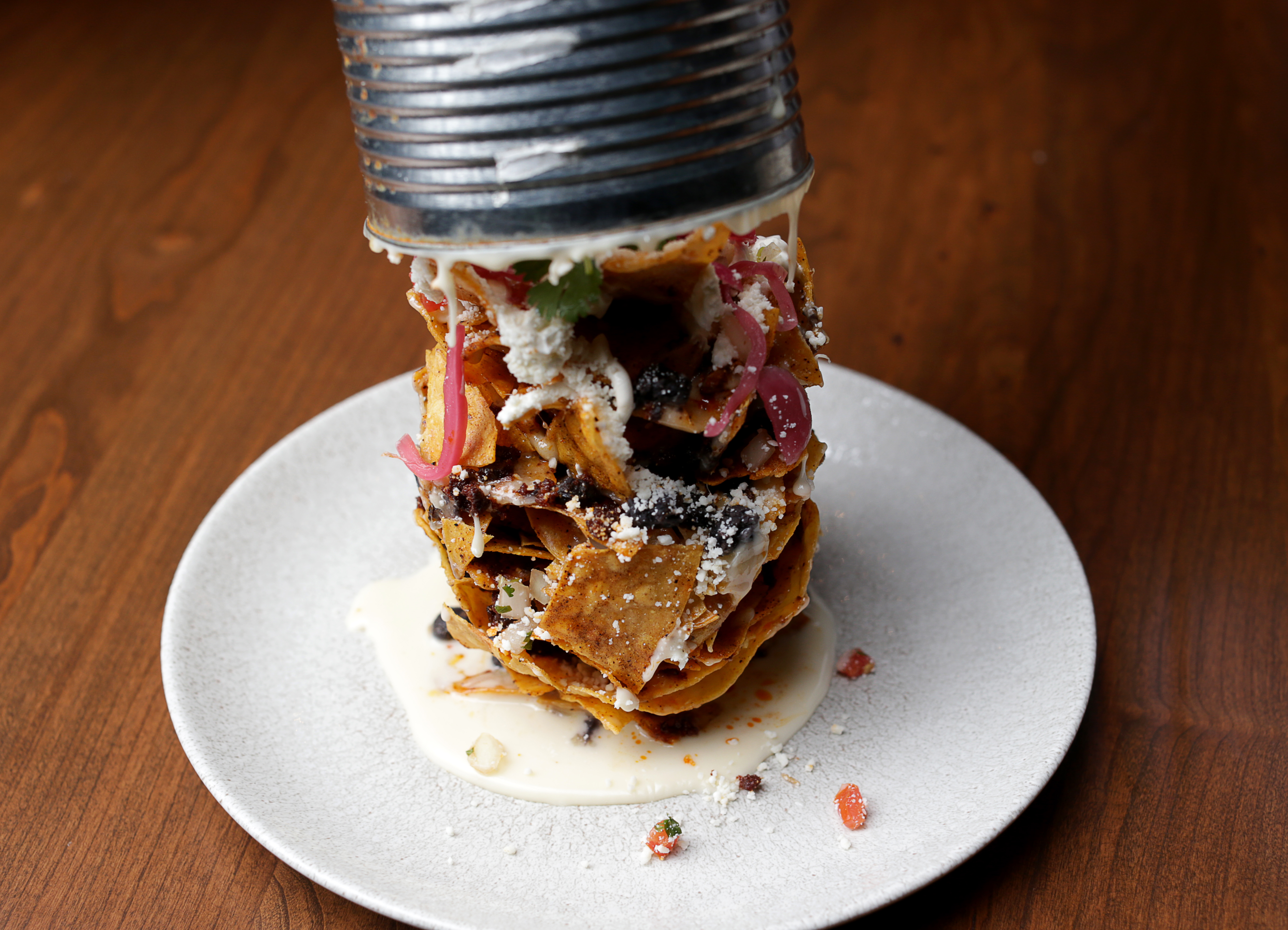 Trash-can nachos