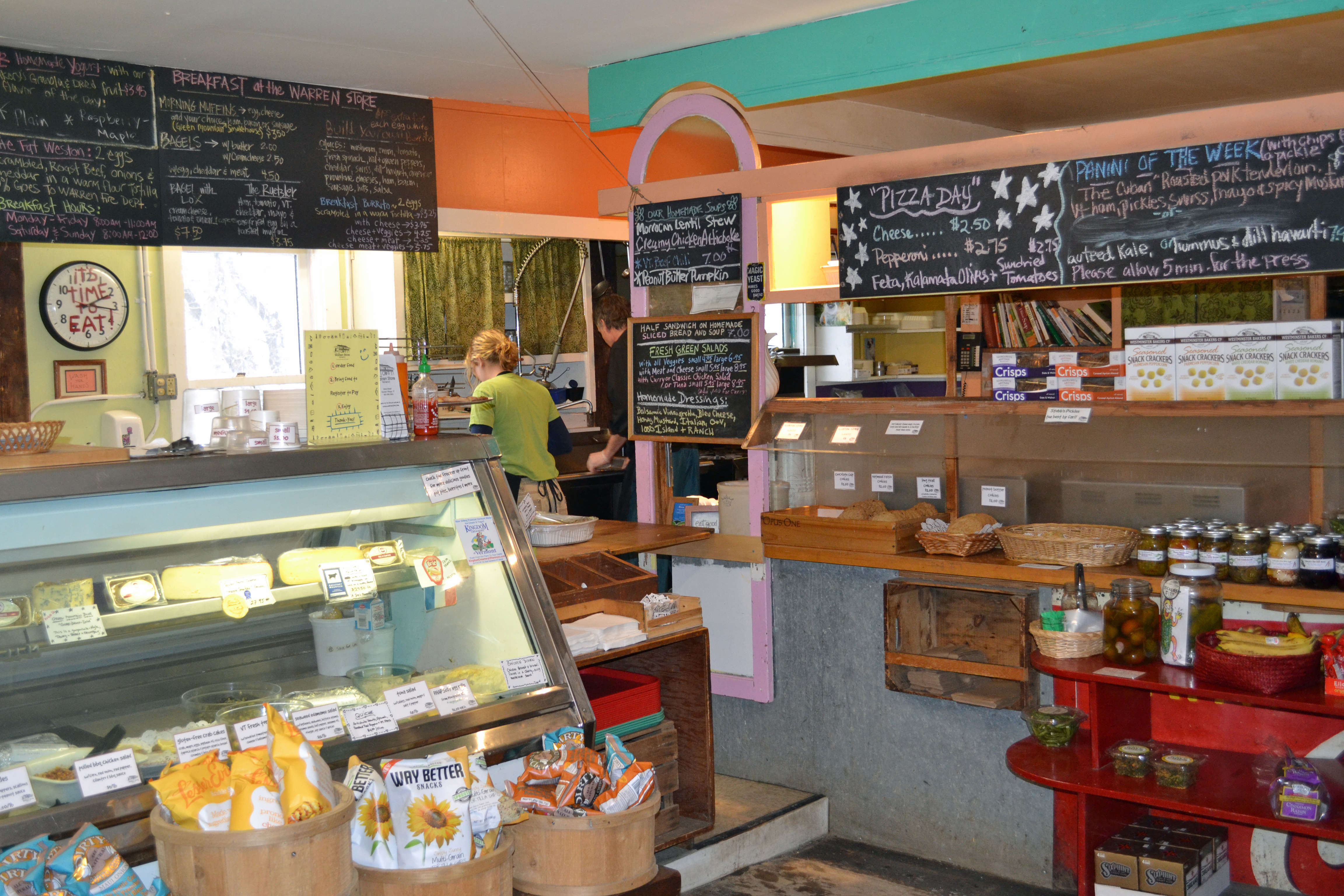 The Warren Store is a great place to pick up local products.