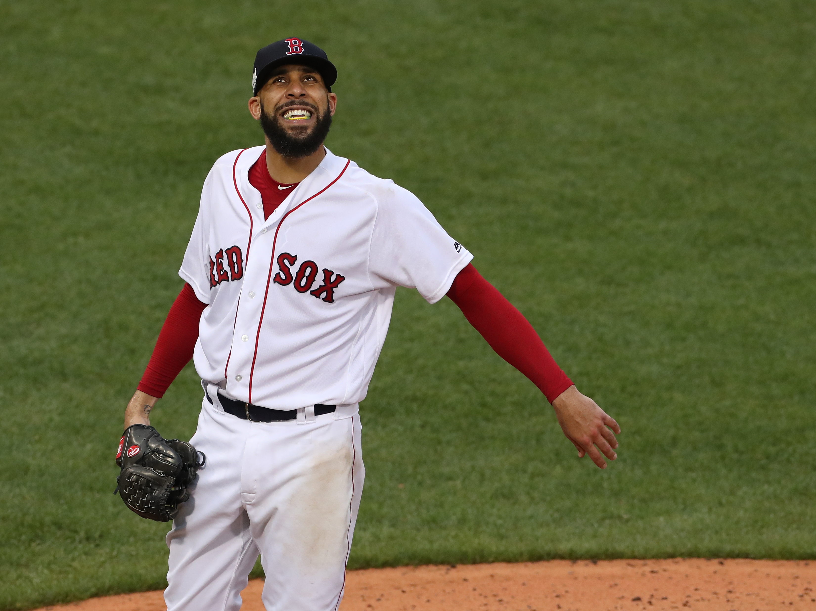 In two playoff appearances this season, David Price recorded a 0.00 ERA with six Ks and two walks over 6 2/3 innings.