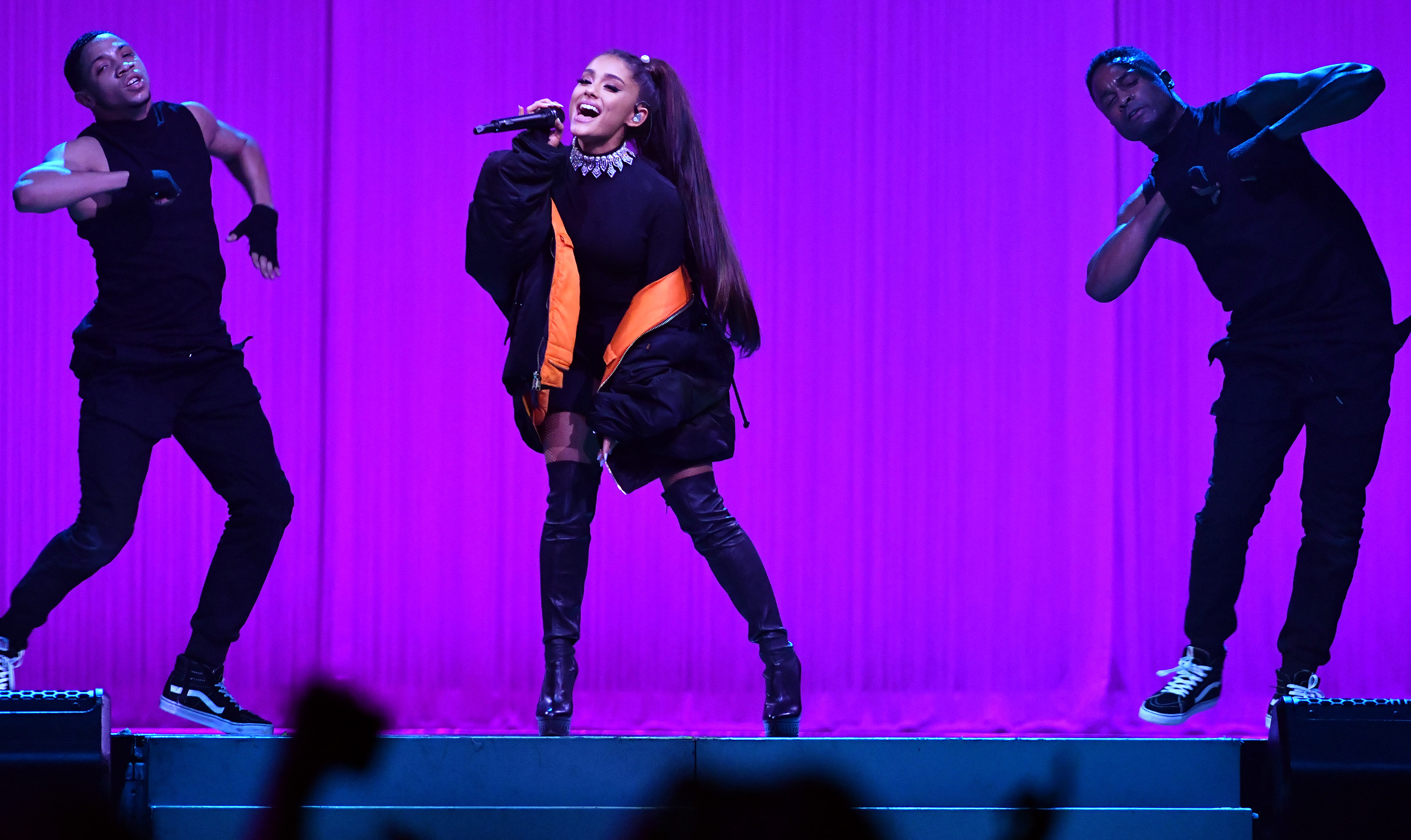 Ariana Grande performed at TD Garden in March.