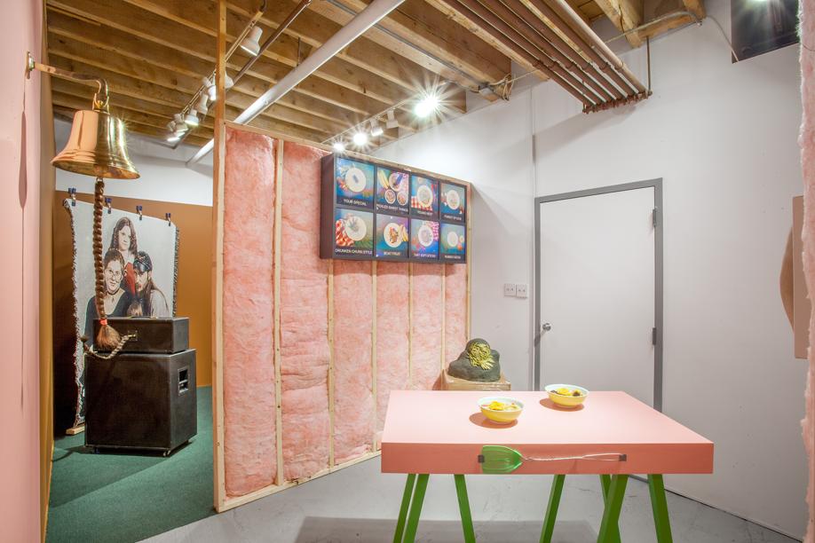 kijidome’s installation “Willie Stewart: The Love You Withhold Is the Pain that You Carry.”