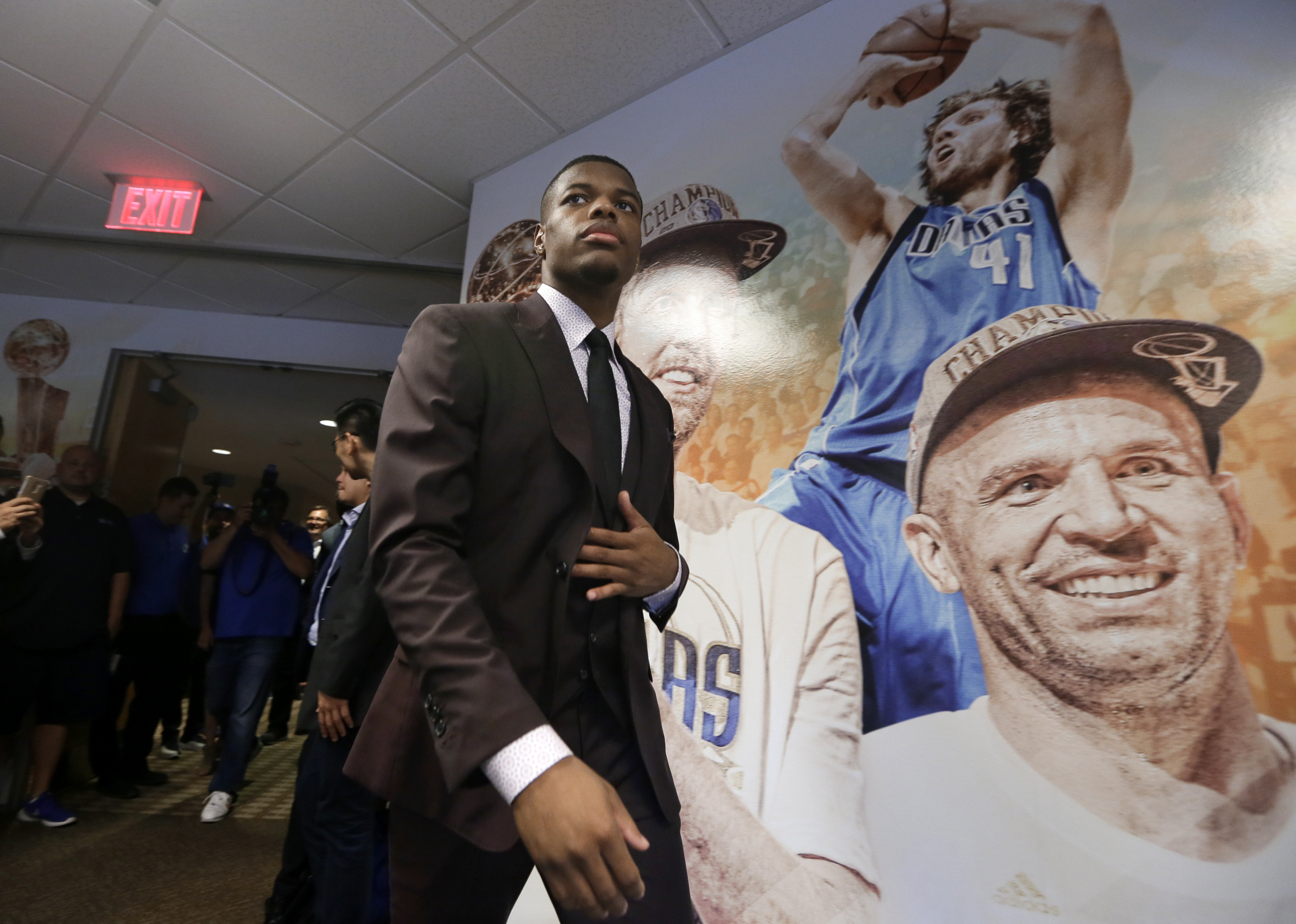 ‘Dallas is a great town for me,’ Dennis Smith Jr. said.