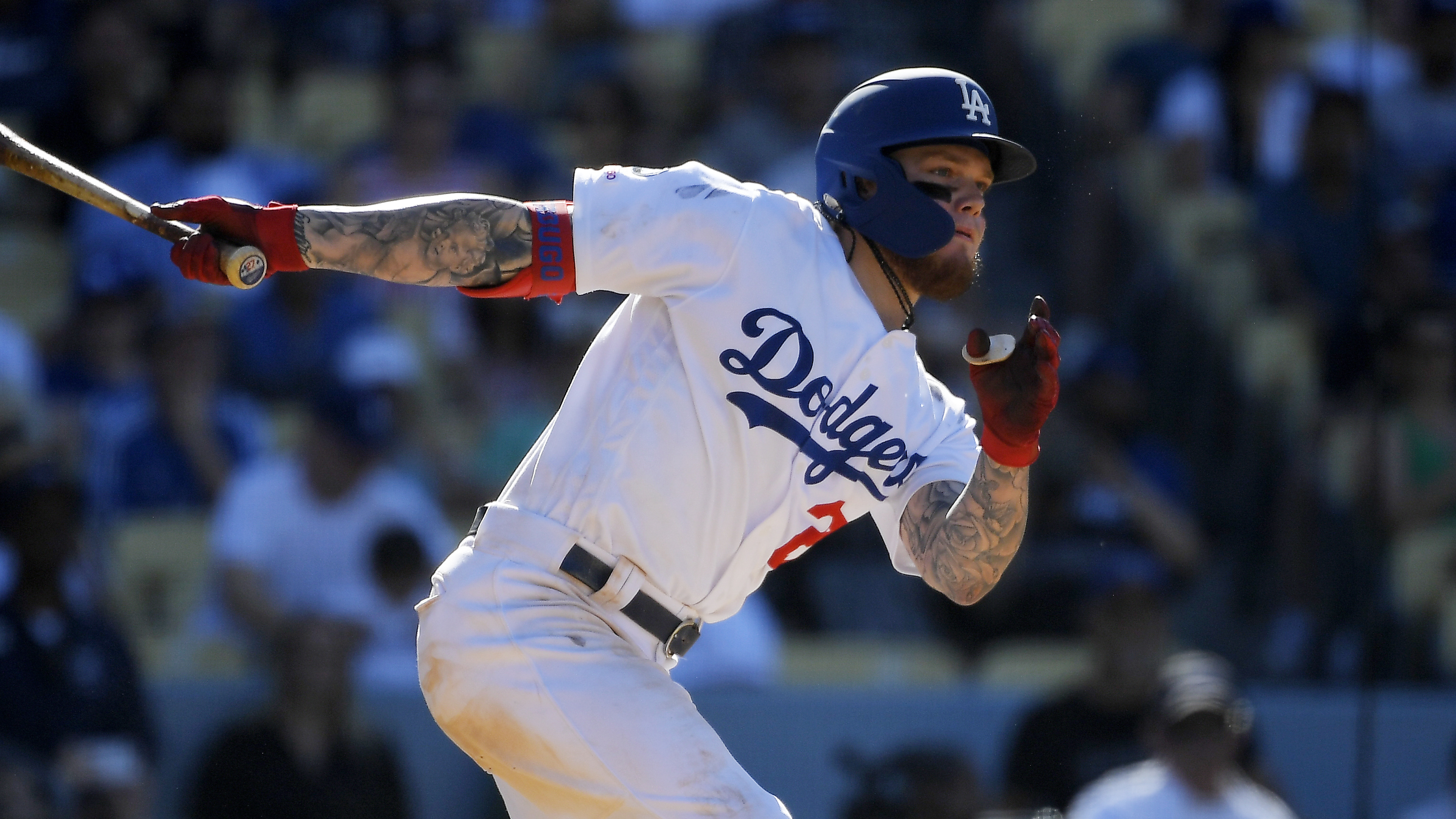 Alex Verdugo was acquired from the Dodgers earlier this month.