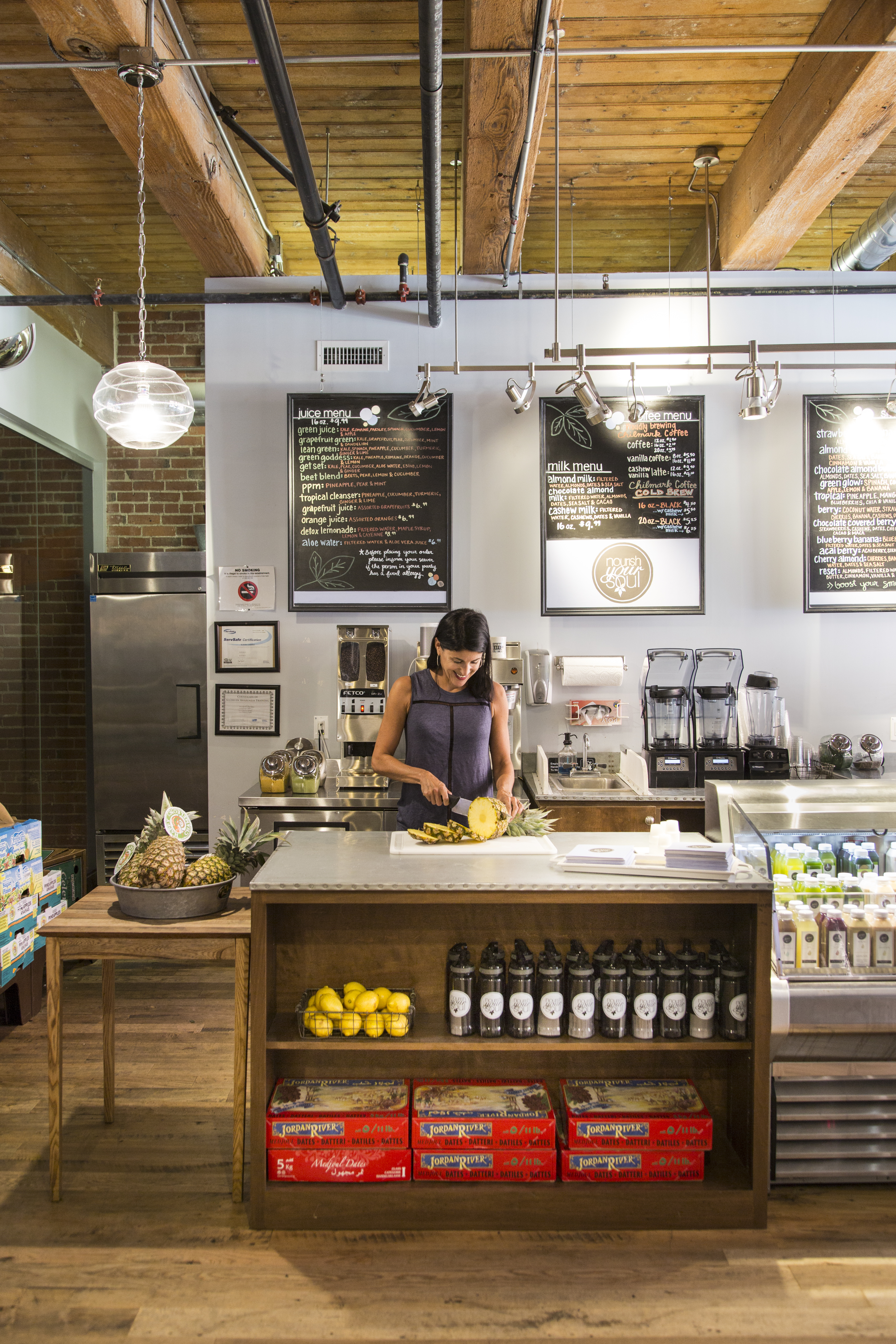 Nourish Your Soul, located in Fort Point and Medford.