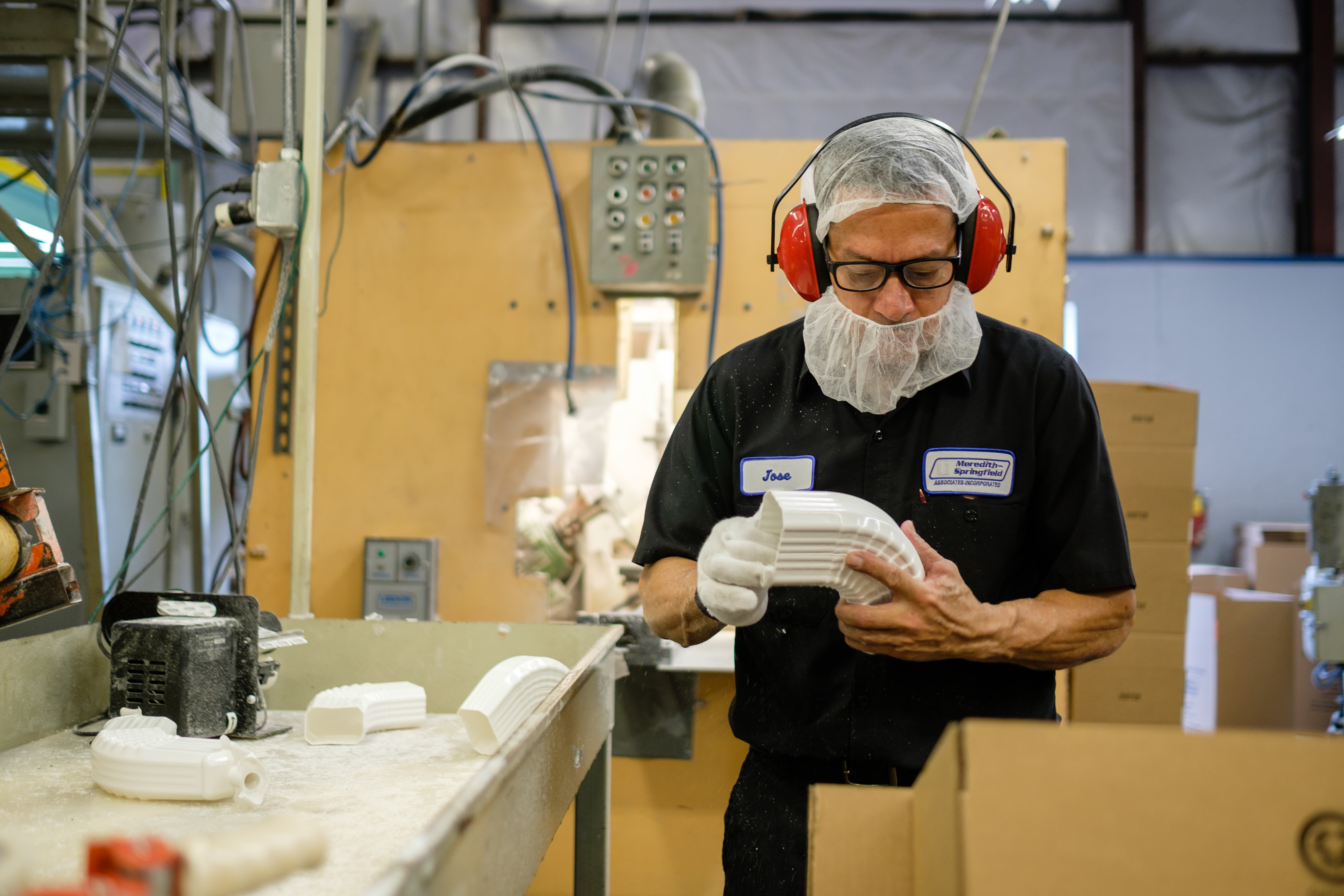 A former inmate worked at Meredith-Springfield Associates in Ludlow. An anti-recidivism program pioneered by Hampden County has had drawn positive reviews.