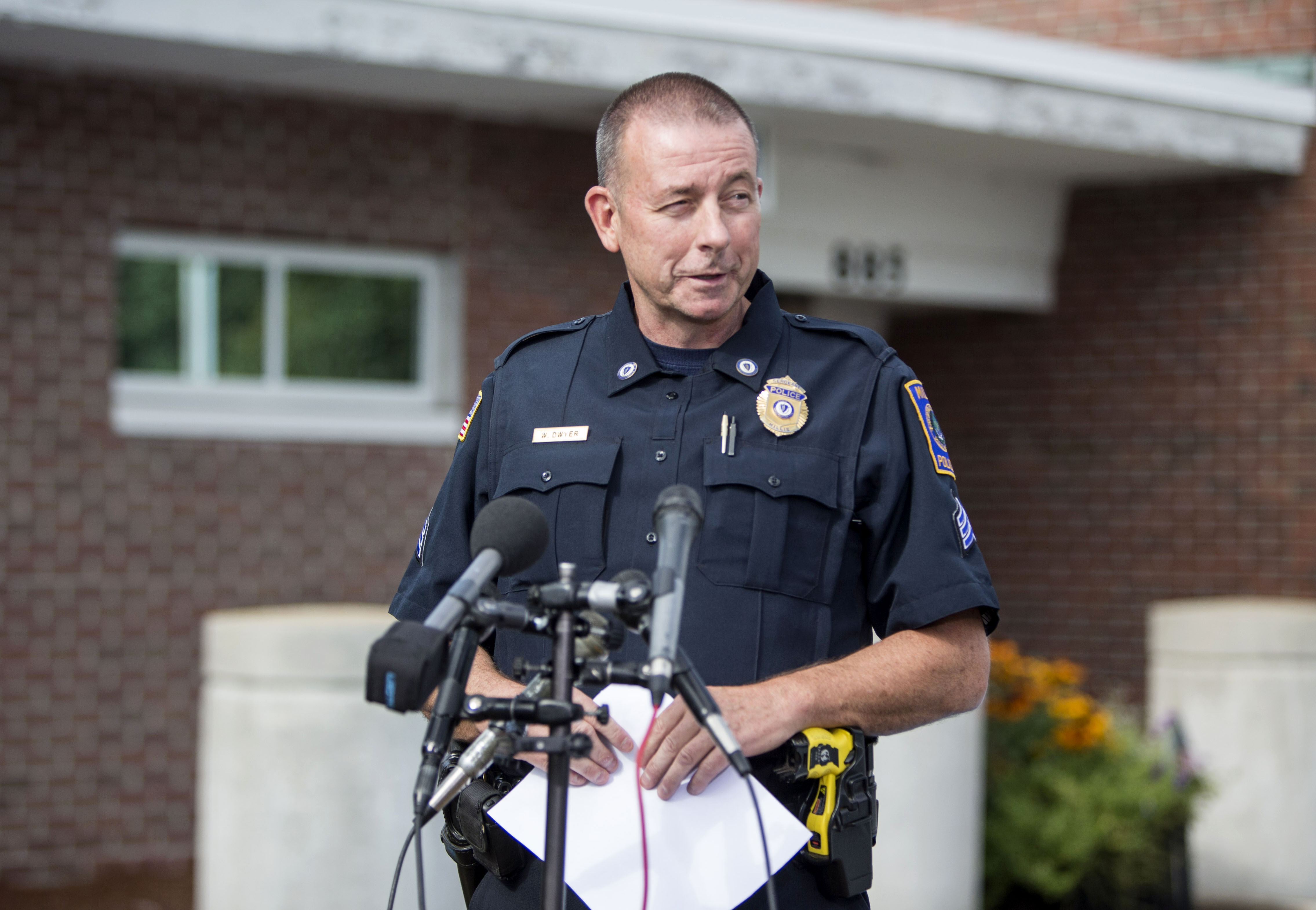 William Dwyer told reporters that Bryan Johnson had confessed to concocting the story. But Dwyer added, “I will still be his friend.’’