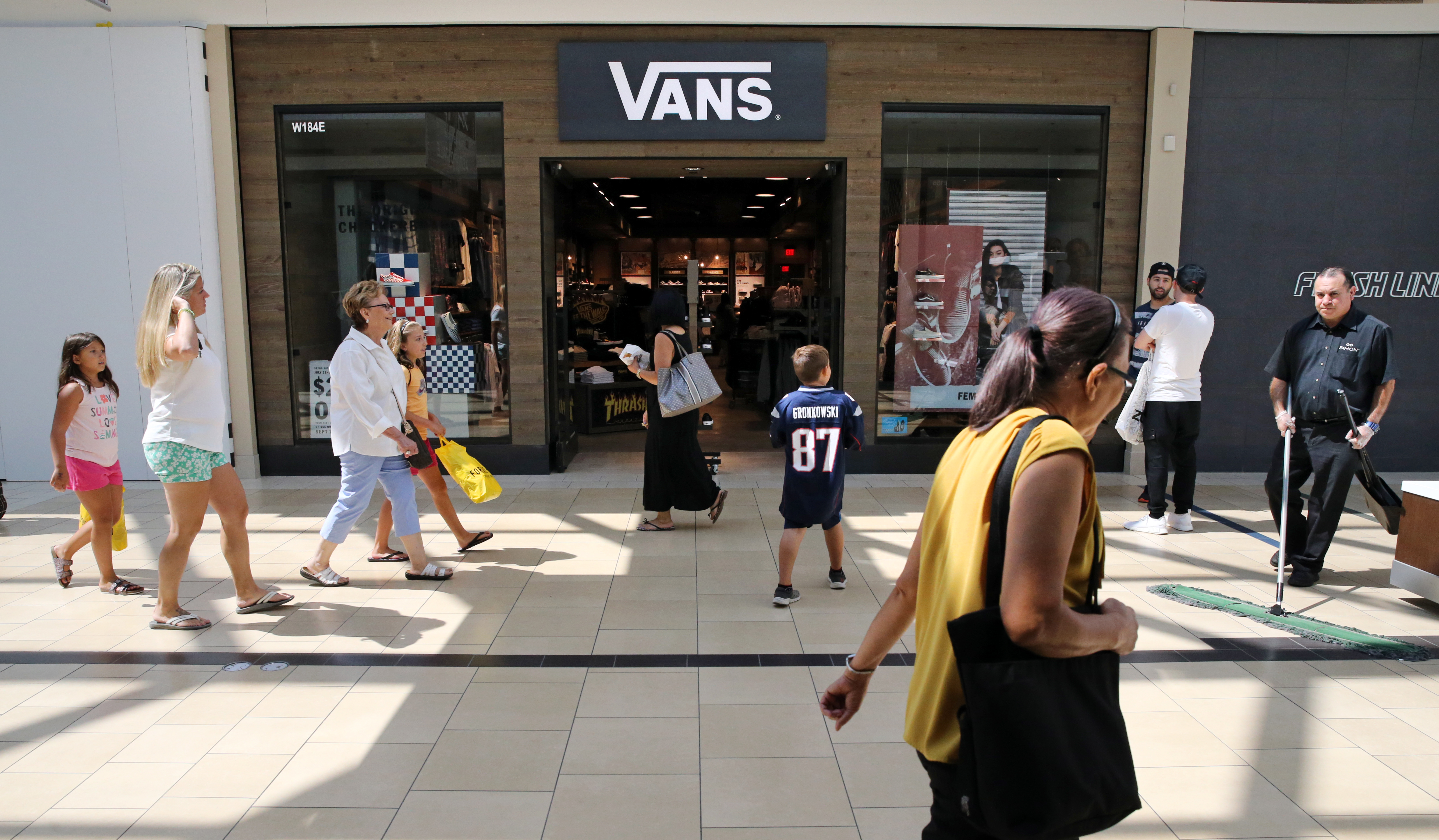 Vans opened on Aug. 8 at the Northshore Mall in Peabody. Other stores are upgrading or expanding.