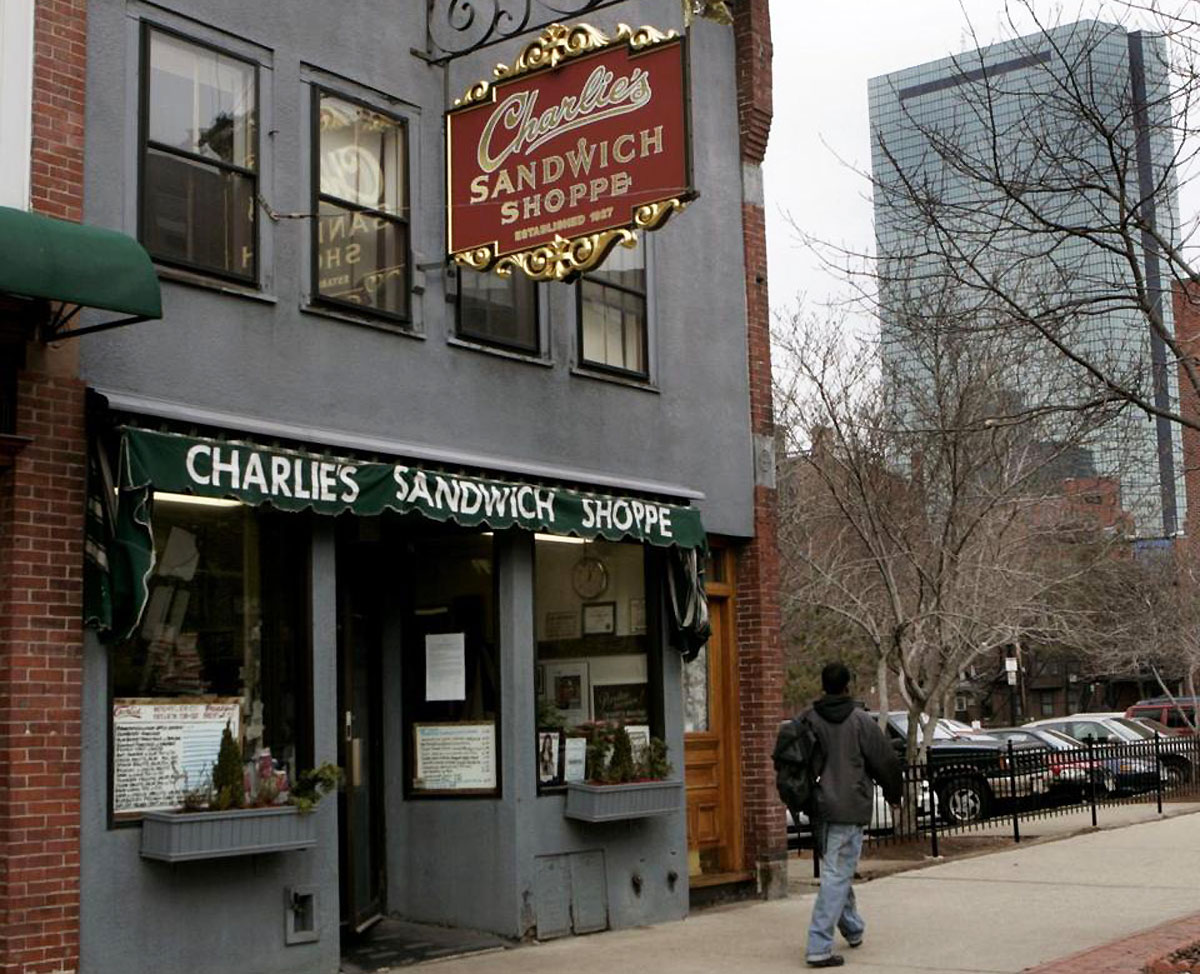 Charlie's Sandwich Shoppe in the South End closed in June.