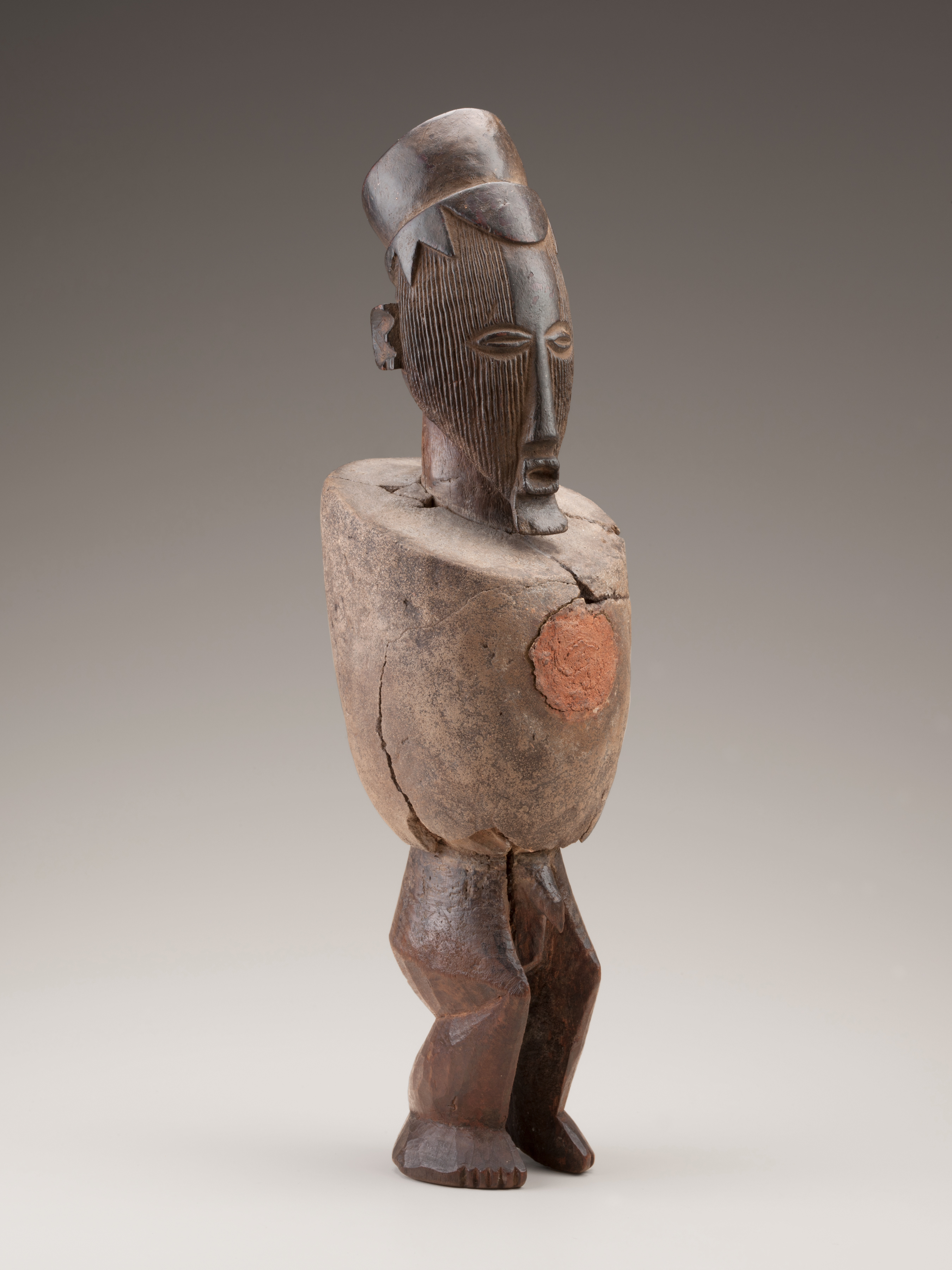 A late 19th- or early-20th-century sculpture by a Teke artist in Congo.
