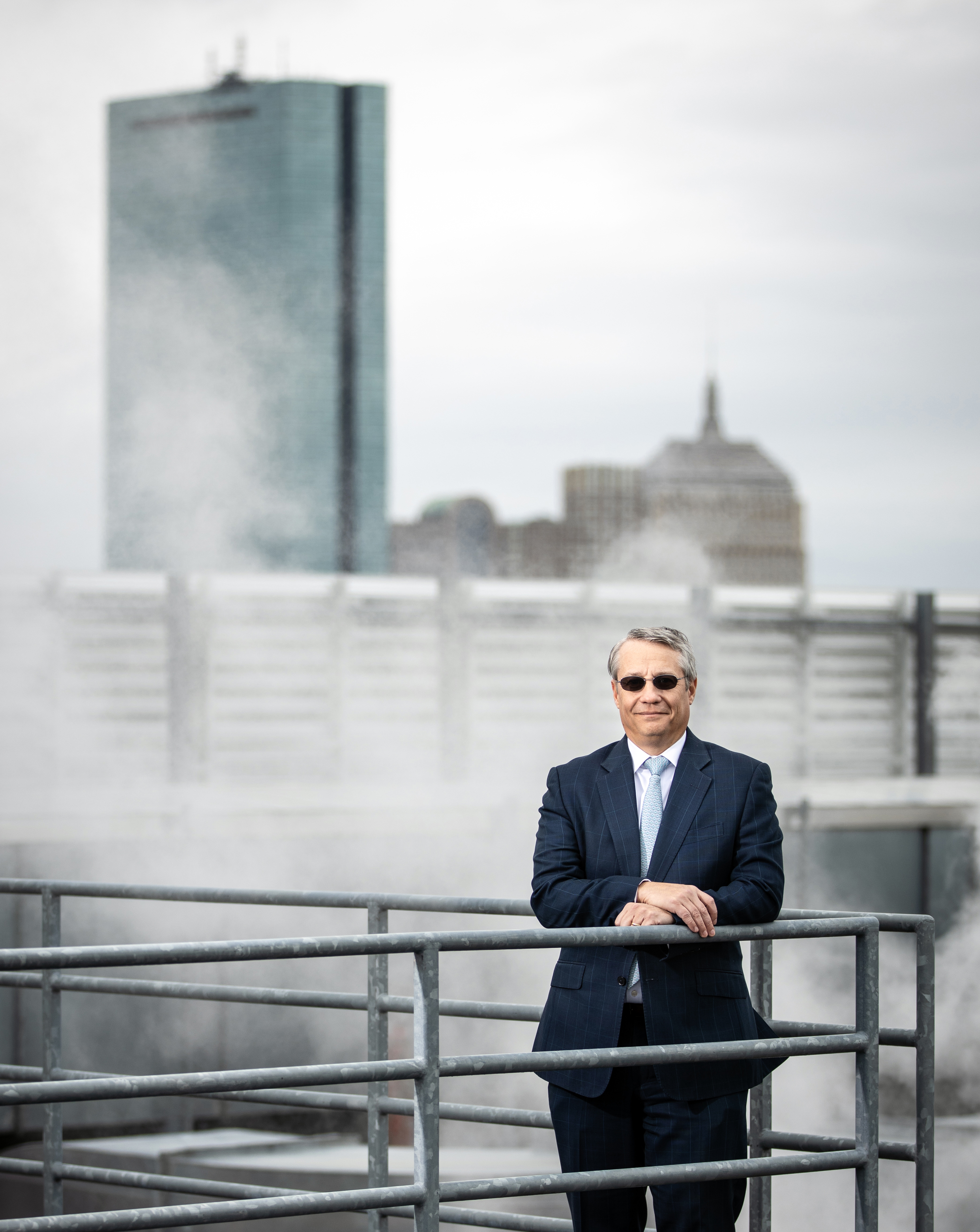 BMC’s facilities and support services chief Bob Biggio oversees the hospital’s 1.9 million square feet of space.