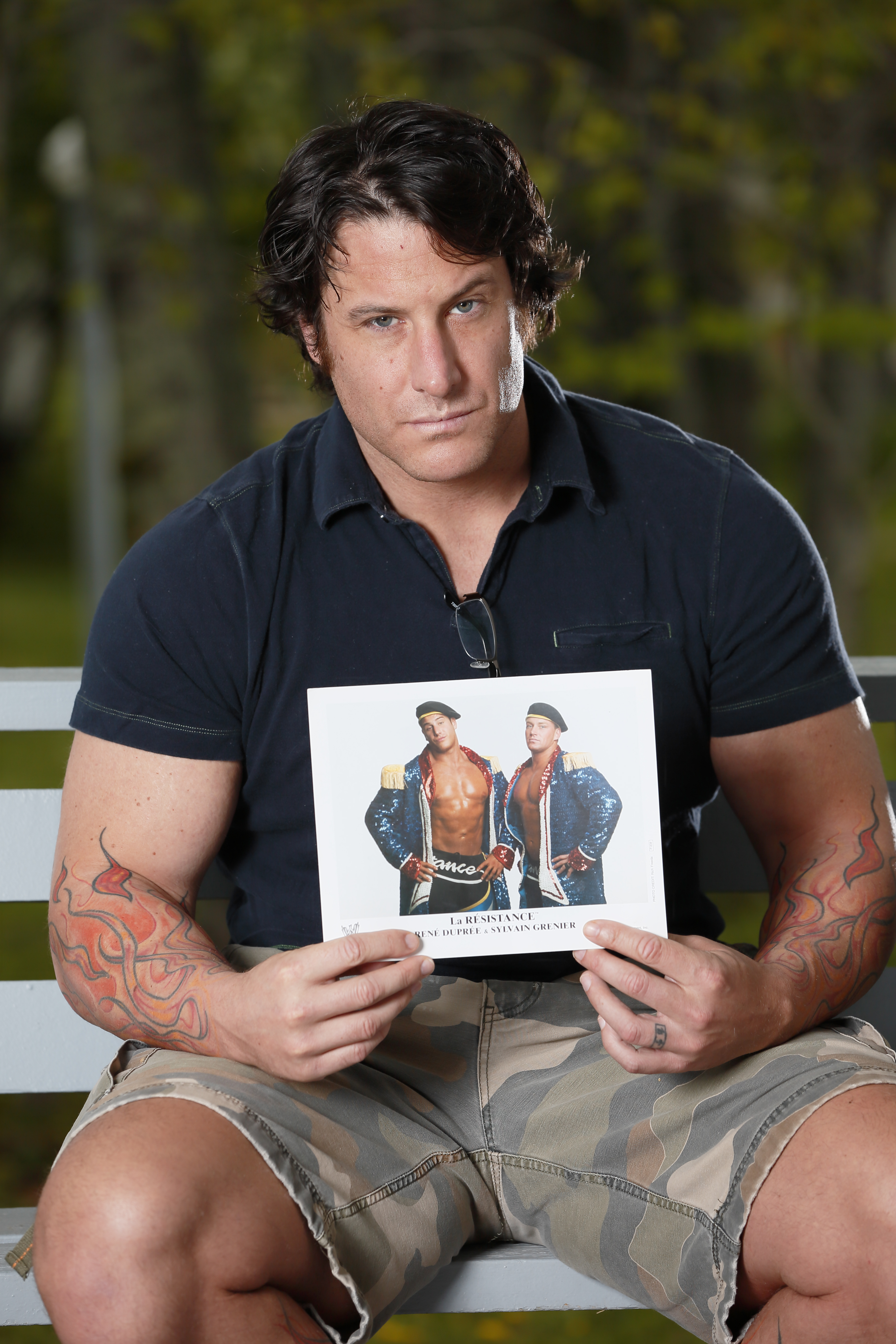 Rene Goguen, known by his ring name Rene Dupree, lives in New Brunswick. His life has fallen into disarray, possibly as a result of the toll wrestling has taken.