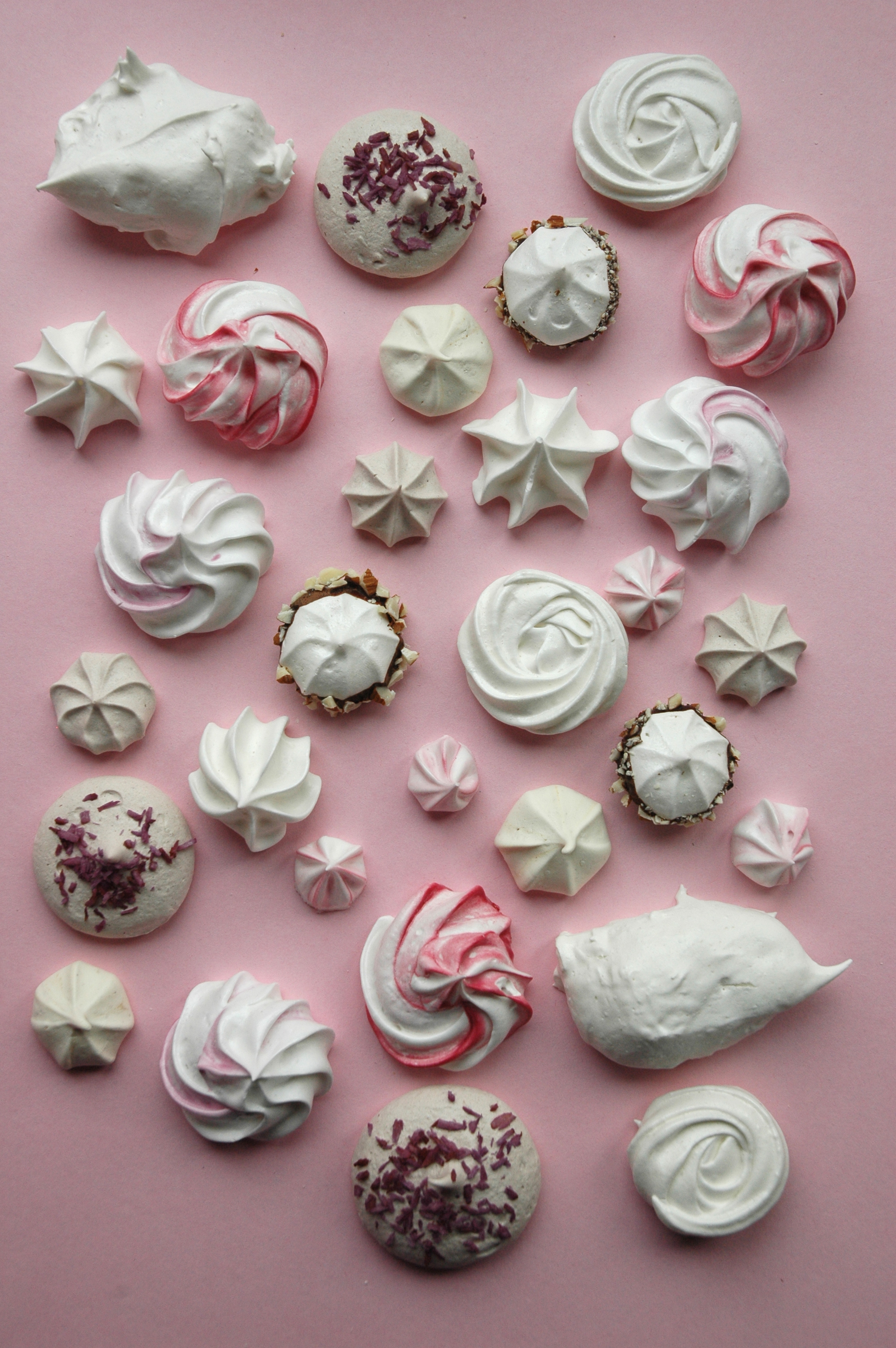 Aquafaba meringues.