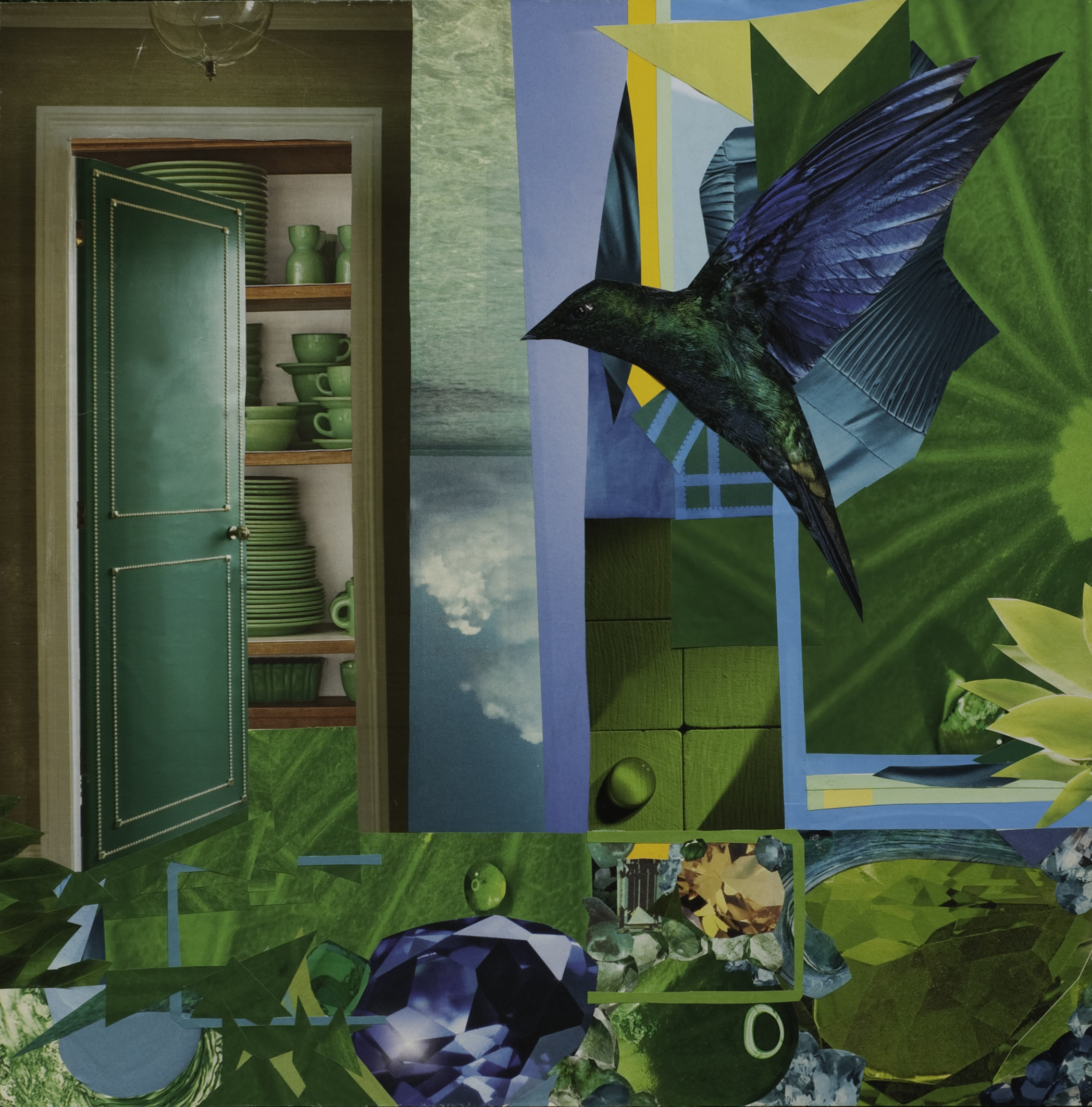 Collage by Carol WIntle: "Port of Entry."