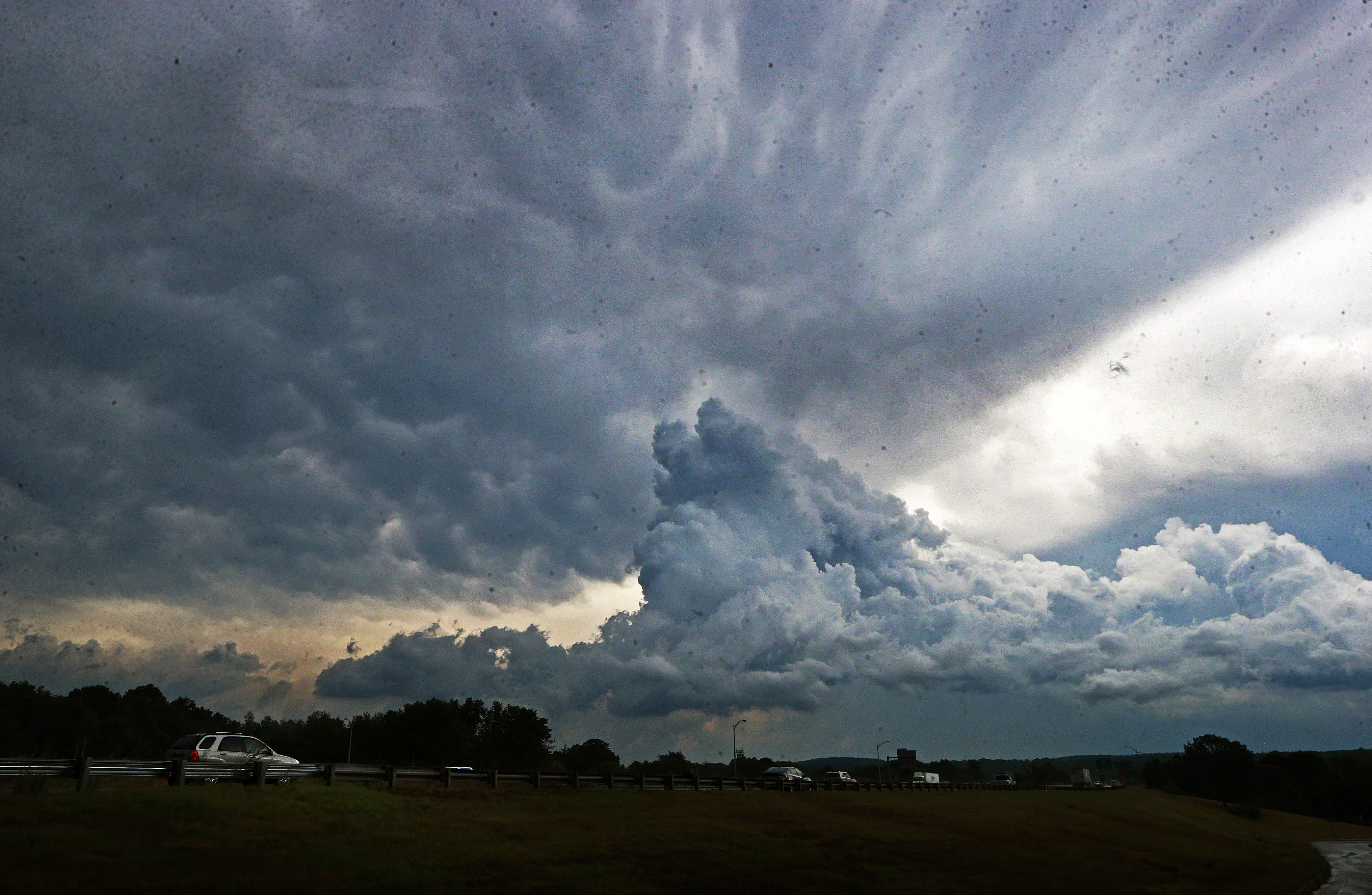 Some strong storms moved through the area Tuesday afternoon.
