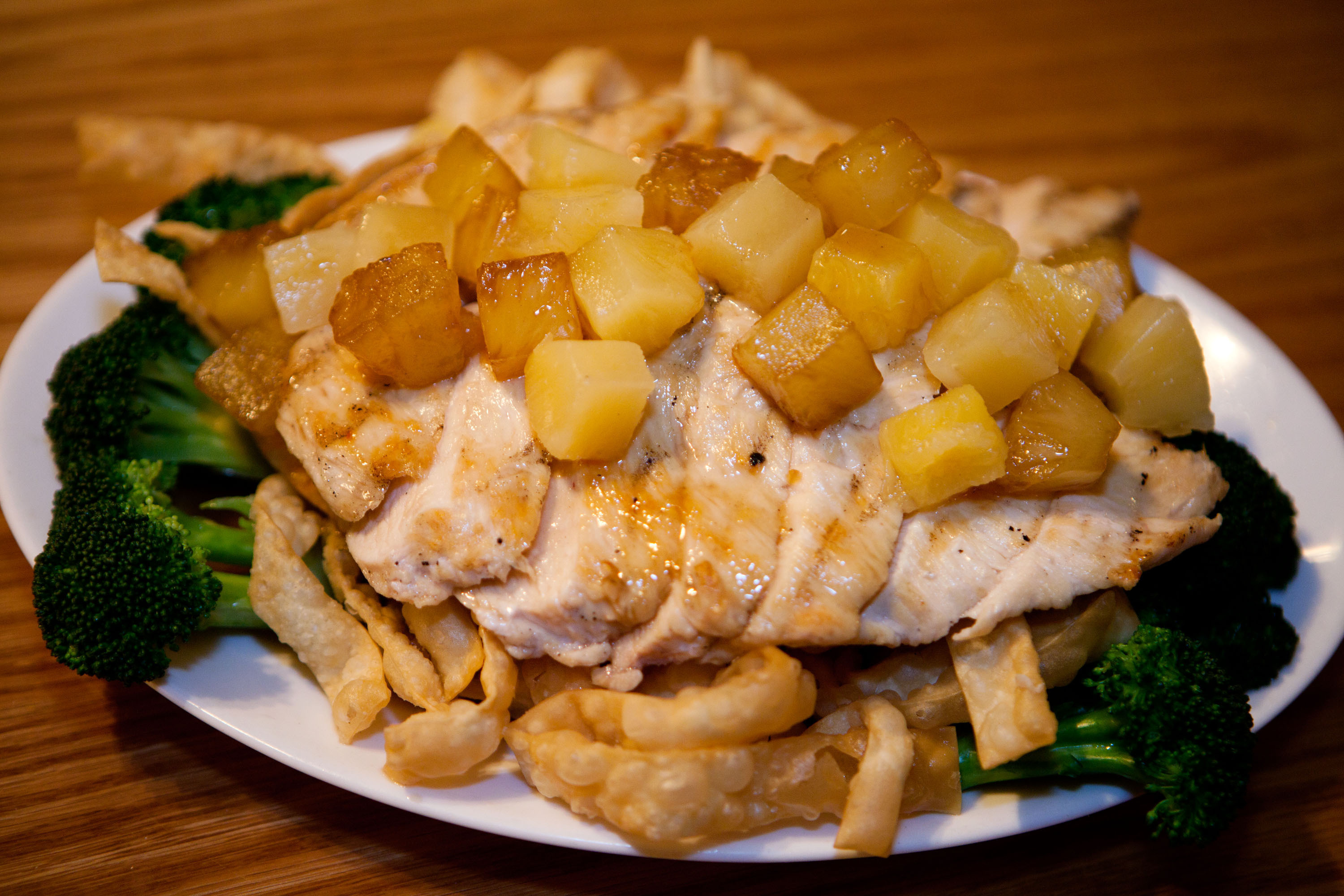 Pineapple chicken.