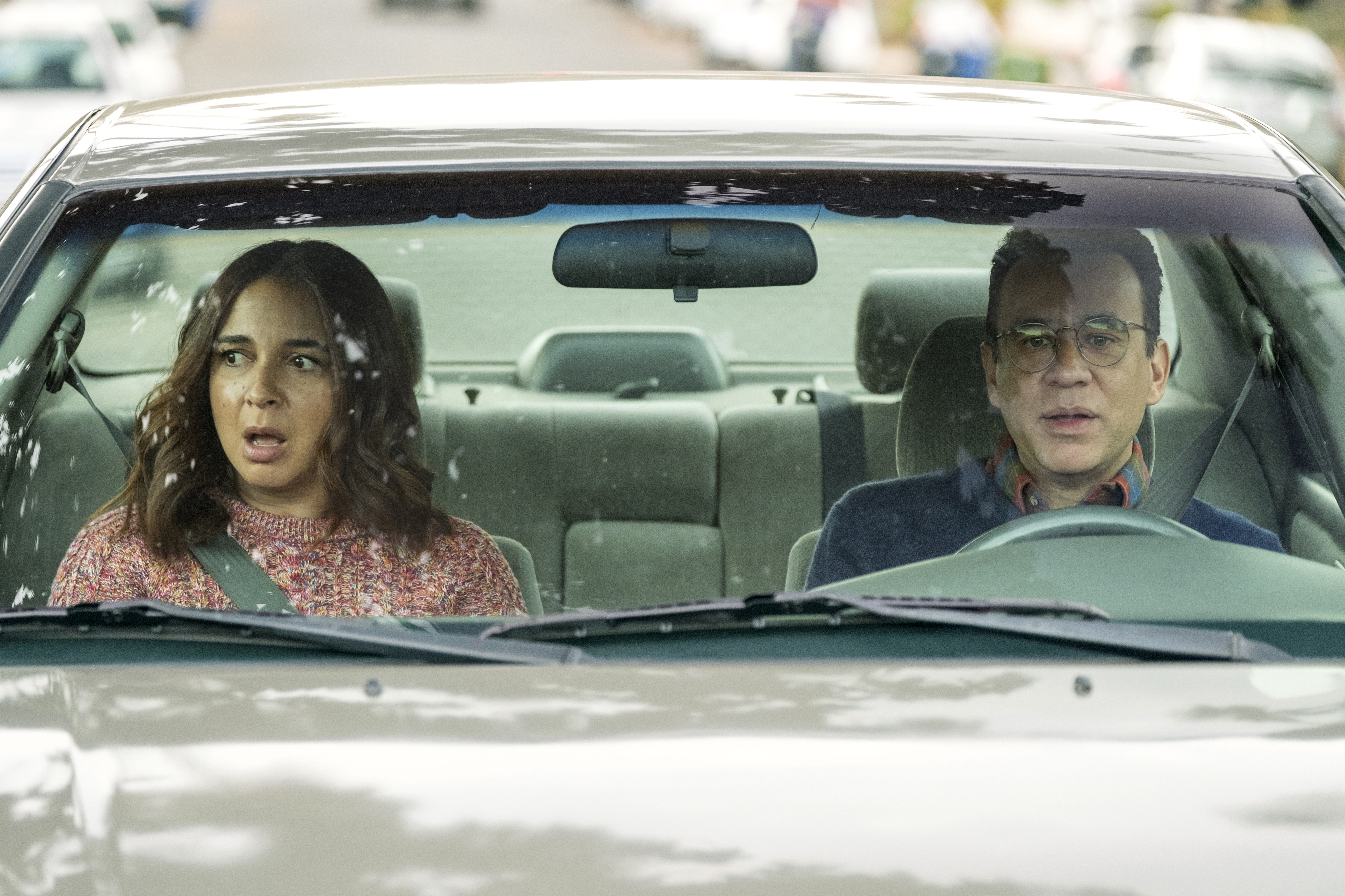 Maya Rudolph and Fred Armisen in Amazon’s "Forever."
