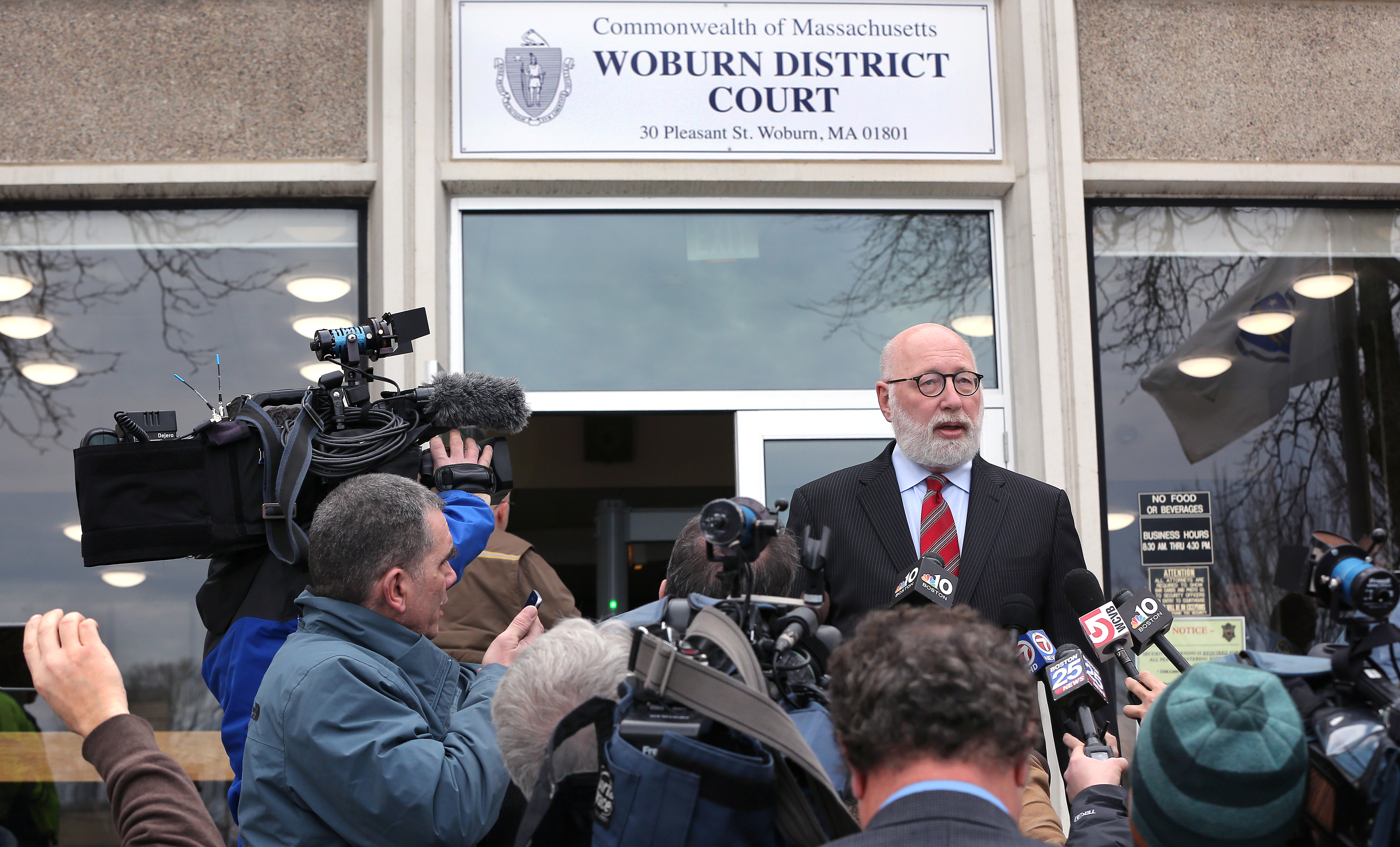 Defense attorney J.W. Carney, Jr. spoke to the media after the arraignment.