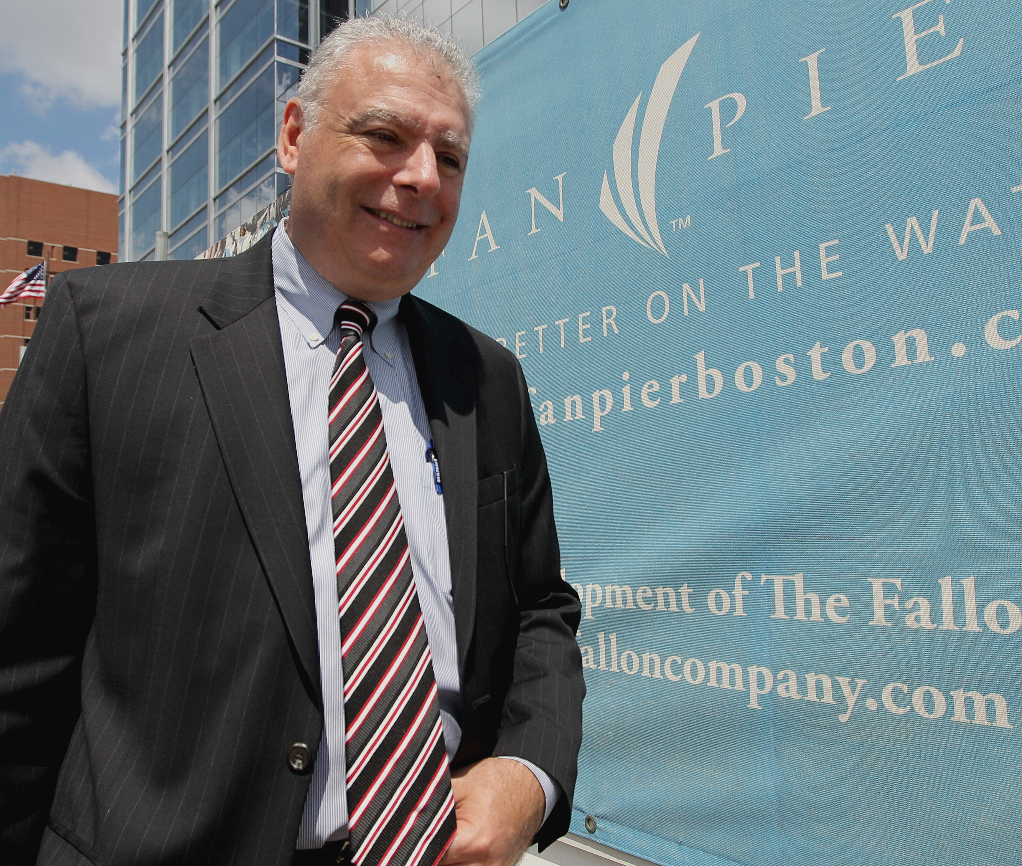 Fred M. Wyshak Jr. left the federal courthouse on the South Boston Waterfront Aug. 2.