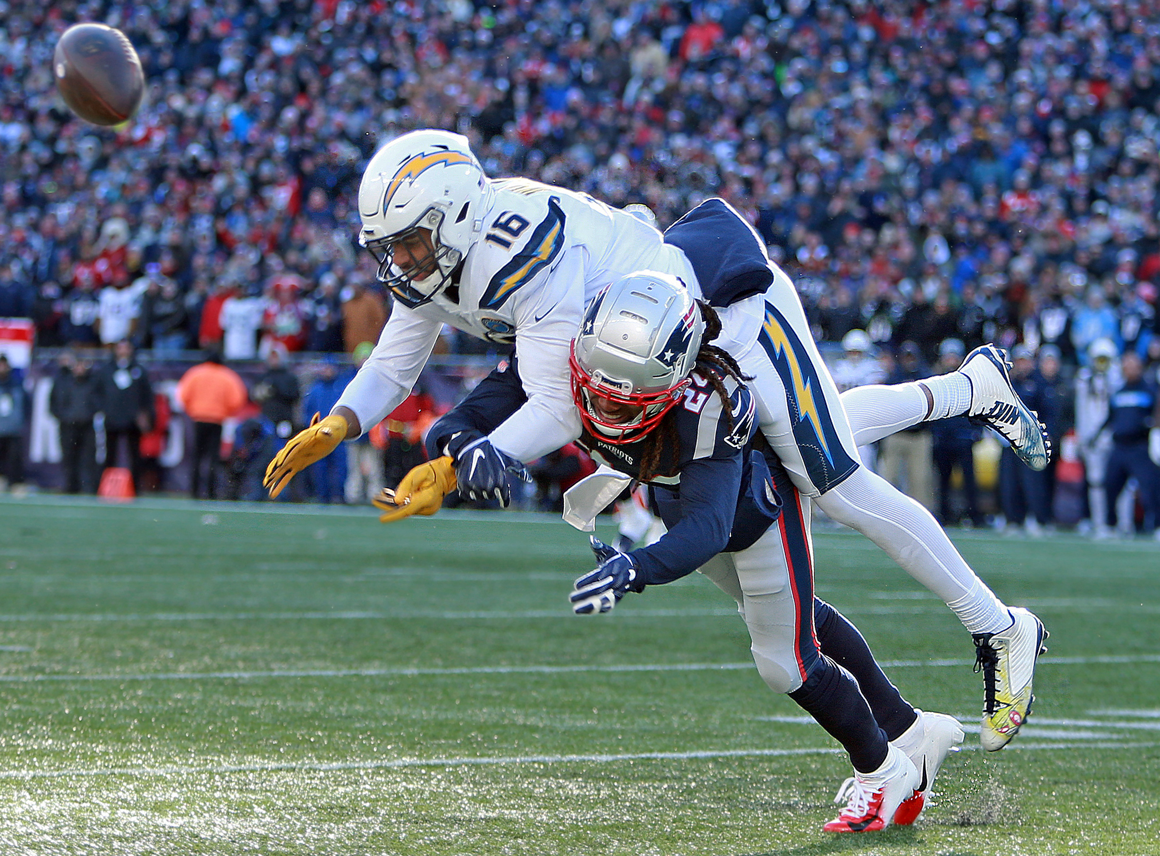 After one misplay on the Chargers’ first drive, Stephon Gilmore made life tough on Tyrell Williams and the LA receivers.