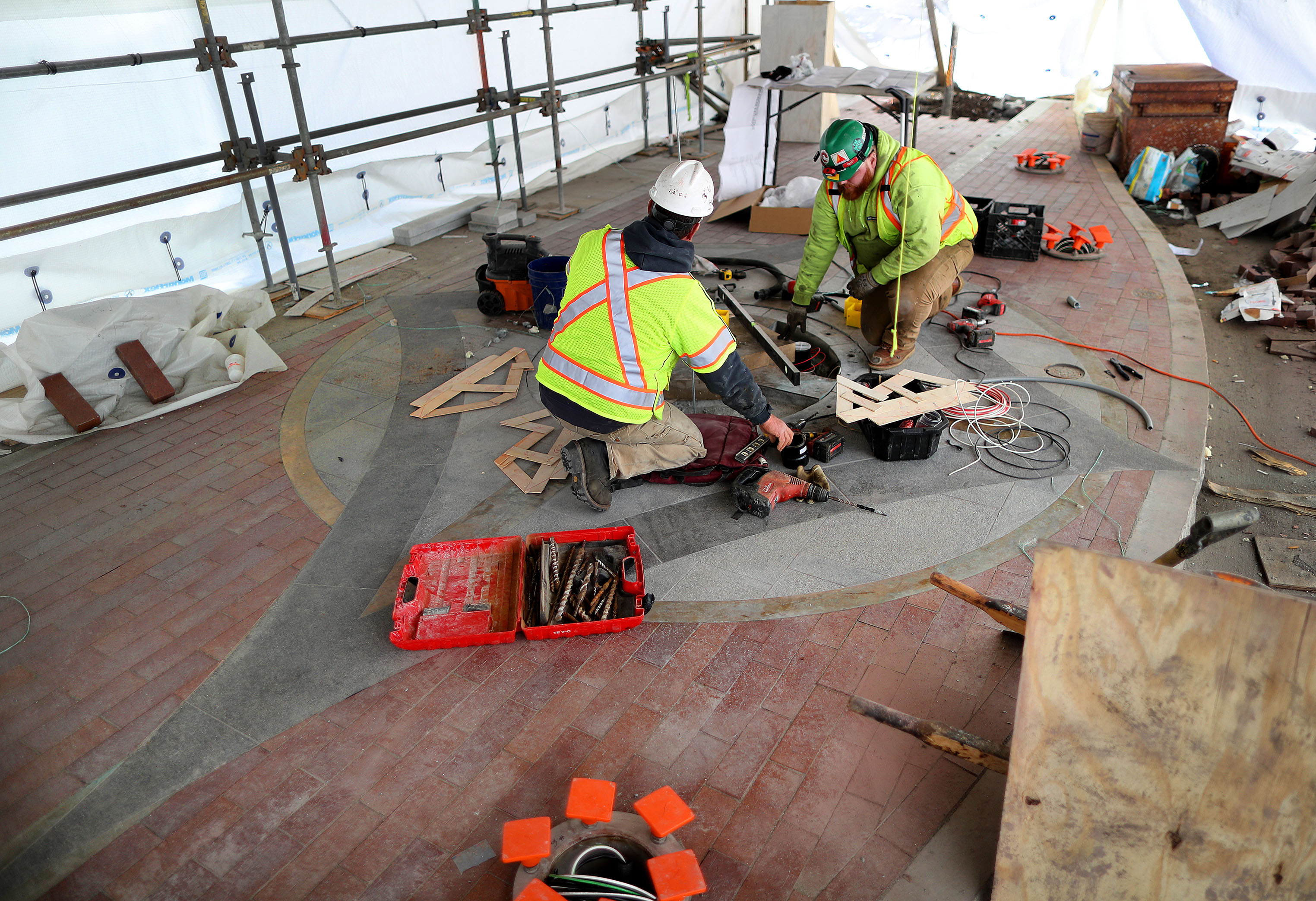 More than 50 people have worked on the project, which will cost the city about $2 million.