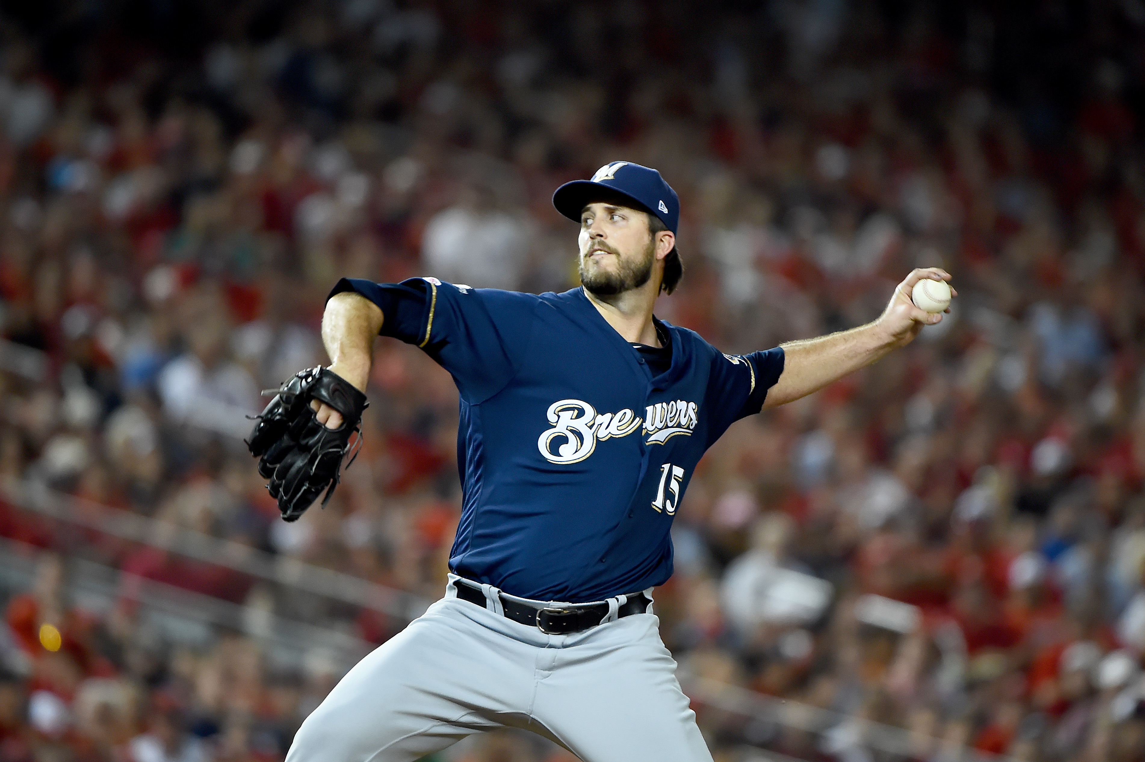 Drew Pomeranz found success as a reliever last season with the Giants and Brewers, and signed a four-year deal with the Padres on Wednesday.
