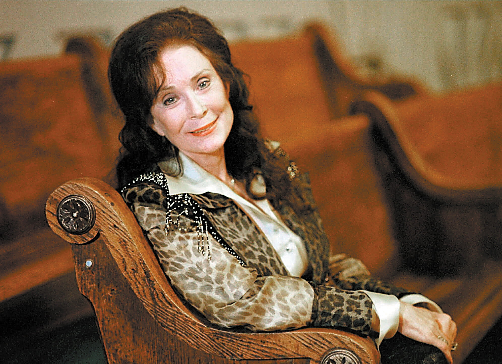 Loretta Lynn, 76, has been writing songs for 50 years.